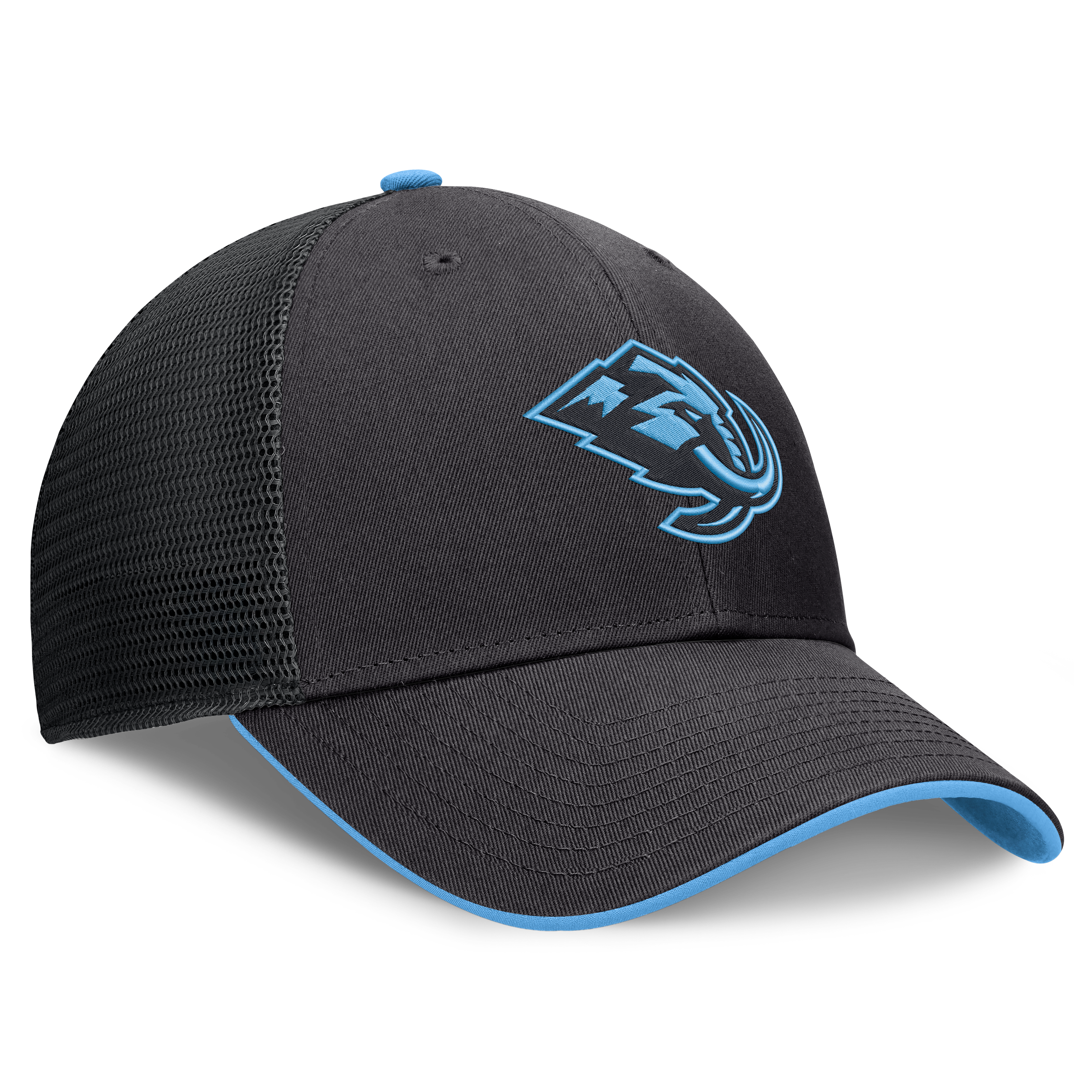 Casquette trucker ajustable Fanatics noire Utah Mammoth Fundamental Limits pour homme