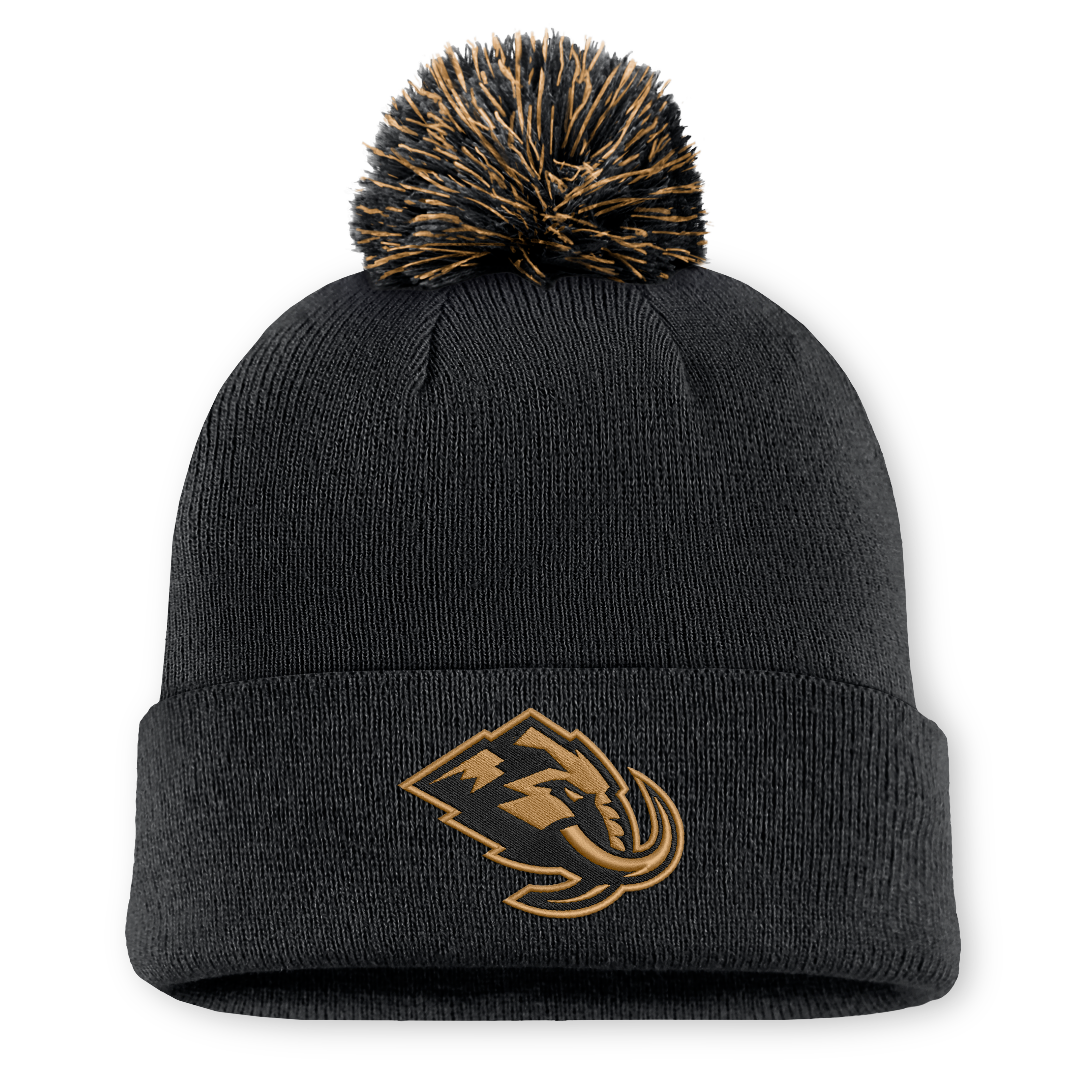 Bonnet Fanatics noir Utah Mammoth Military Appreciation Authentic Pro à revers et pompon