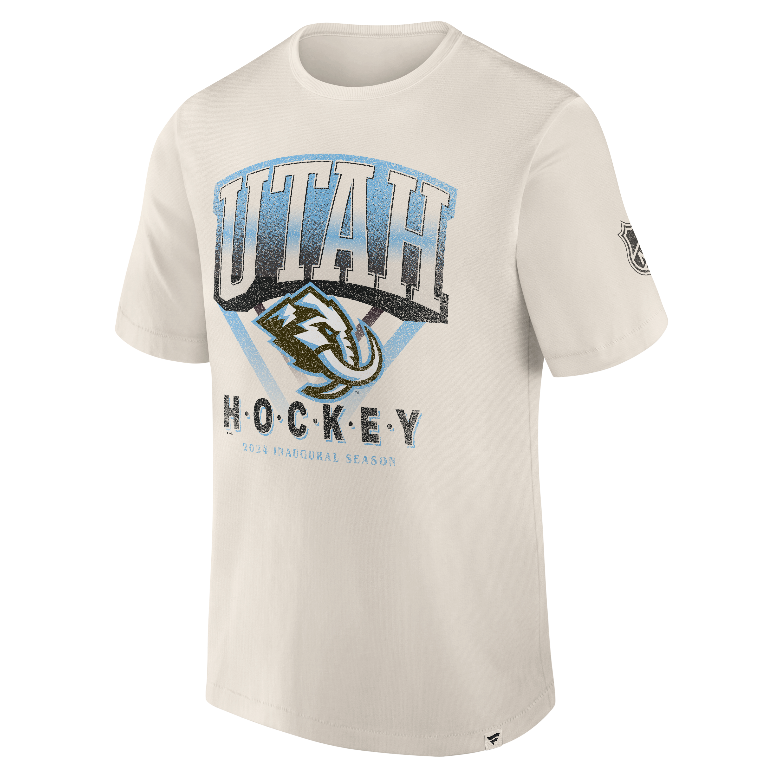 T-shirt Fanatics Cream Utah Mammoth Timeless pour homme
