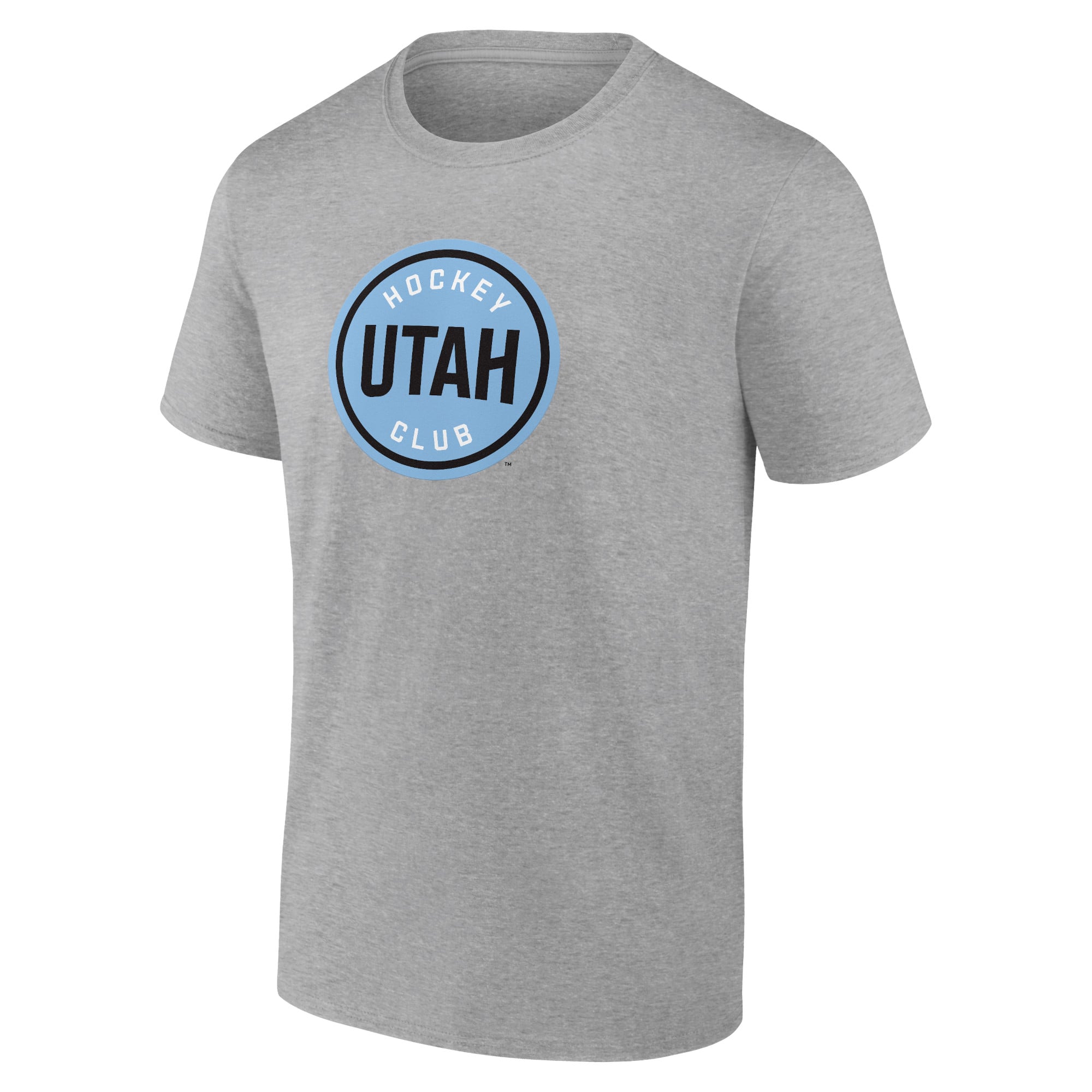 T-shirt Fanatics Heather Gray pour homme avec logo du Utah Hockey Club Draft