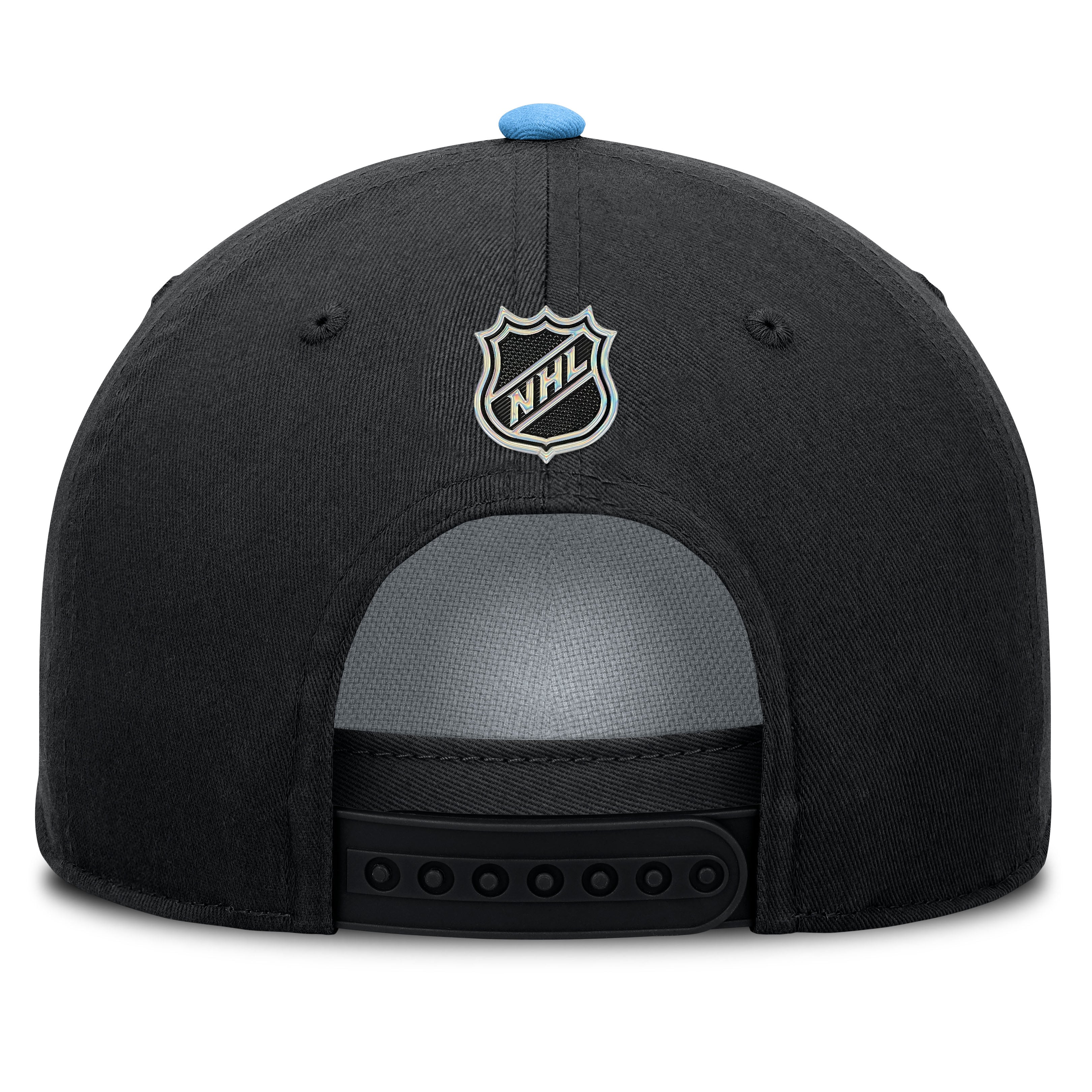 Casquette Fanatics bleu clair Utah Mammoth Authentic Pro Rink à monture A ajustable