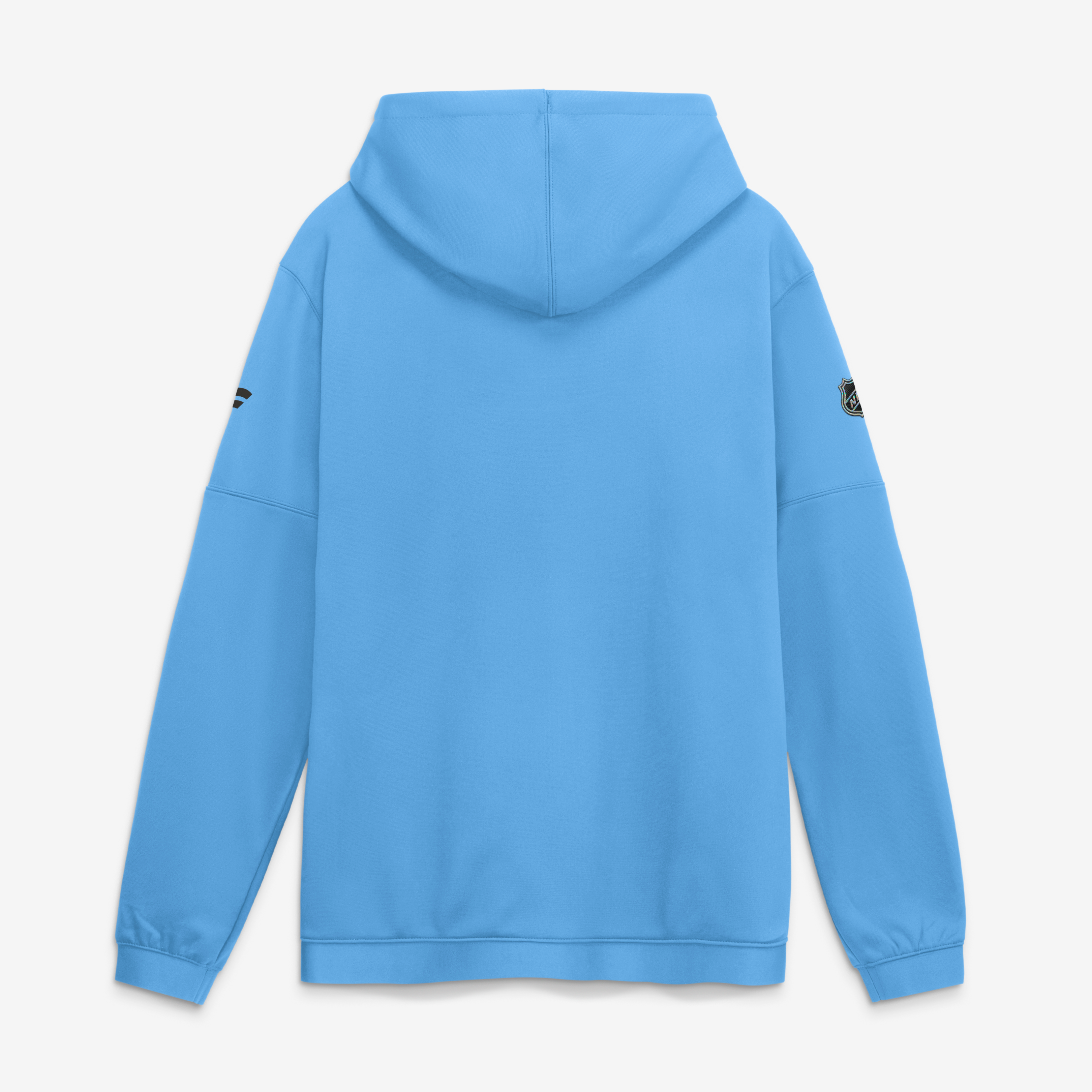 Men's Fanatics Light Blue Utah Mammoth Authentic Pro Rink Fleece Pullover Hoodie