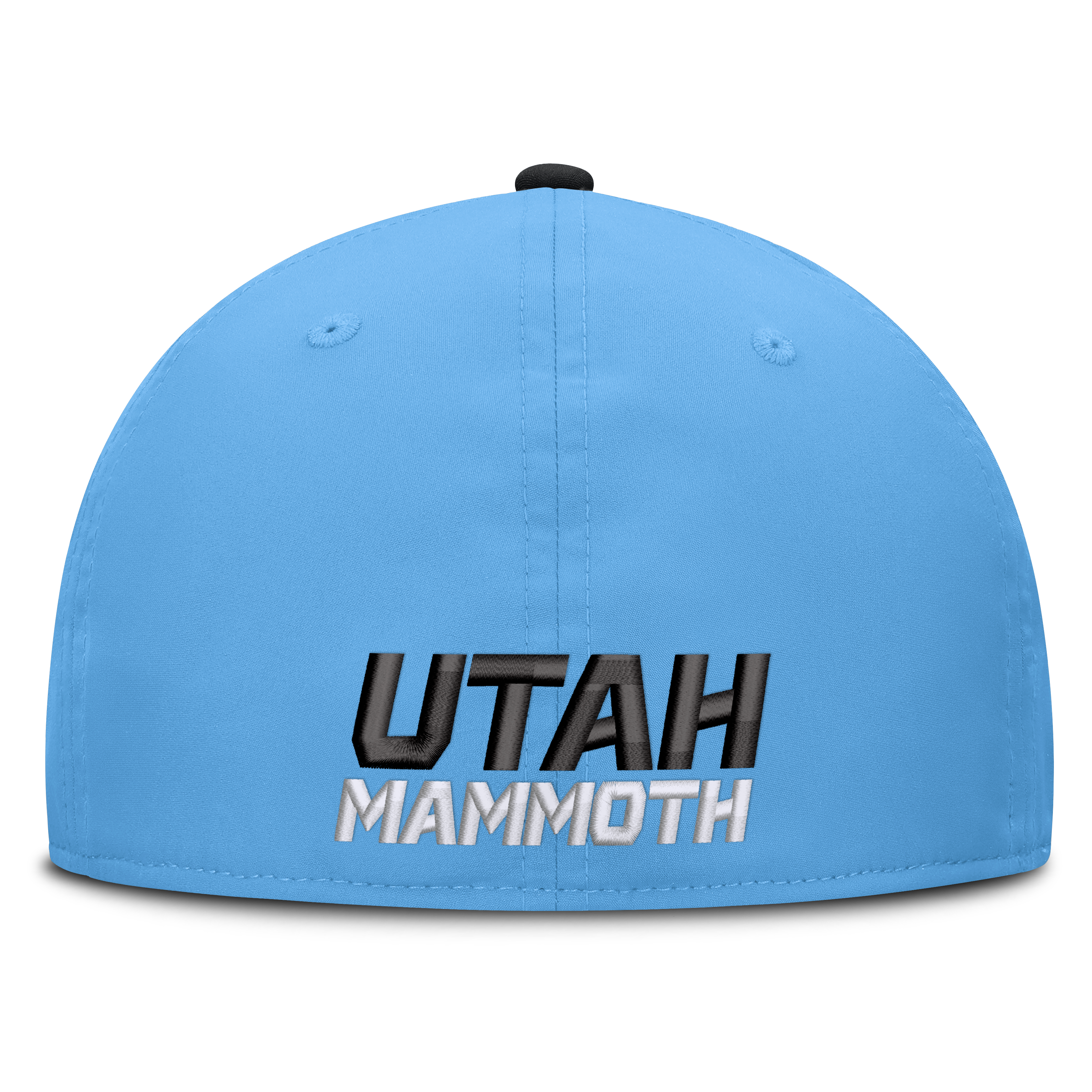 Casquette extensible Fanatics Utah Mammoth Fundamental bleu clair/noir pour homme
