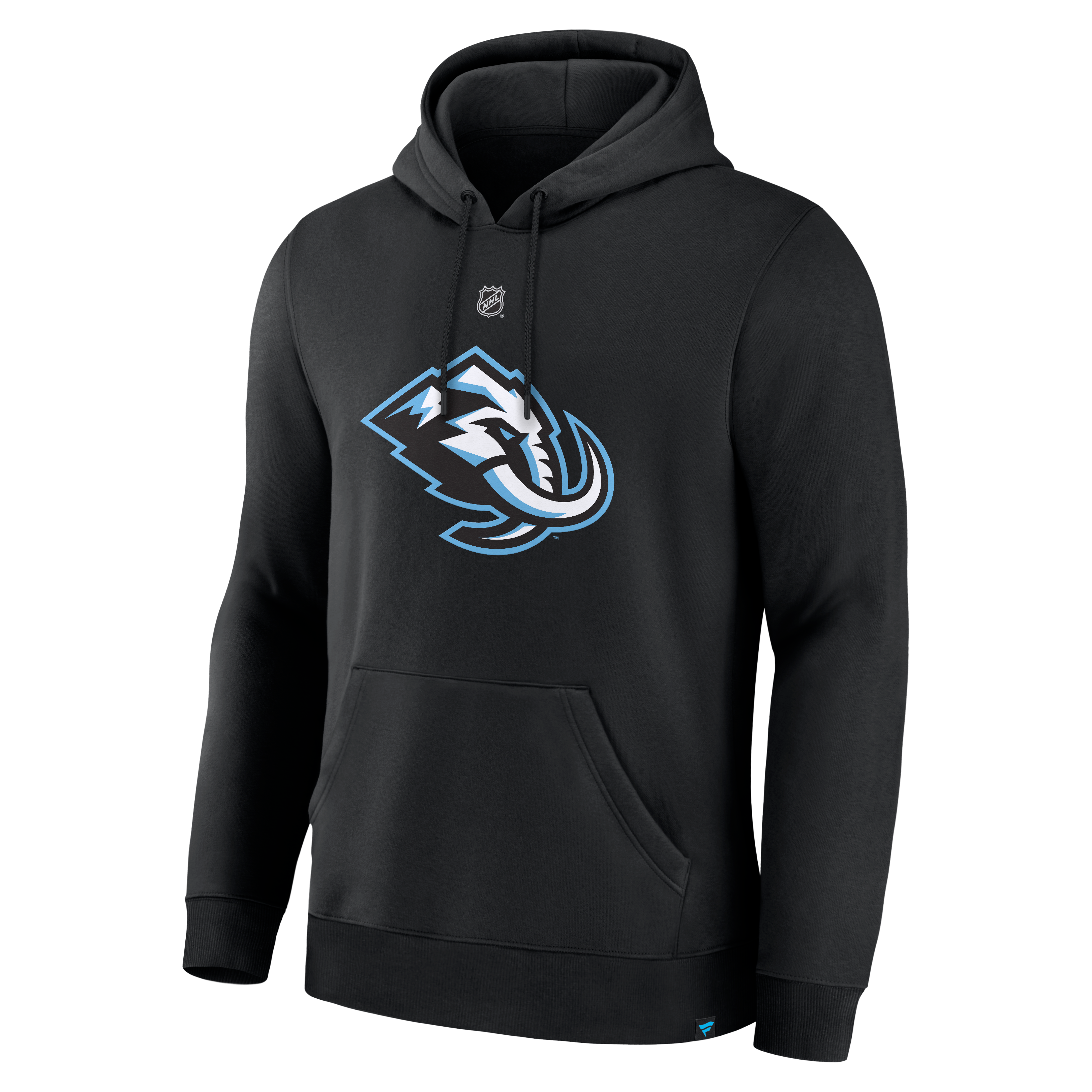Sweat à capuche authentique Fanatics Vincent Trocheck noir Utah Mammoth Stack avec nom et numéro pour homme