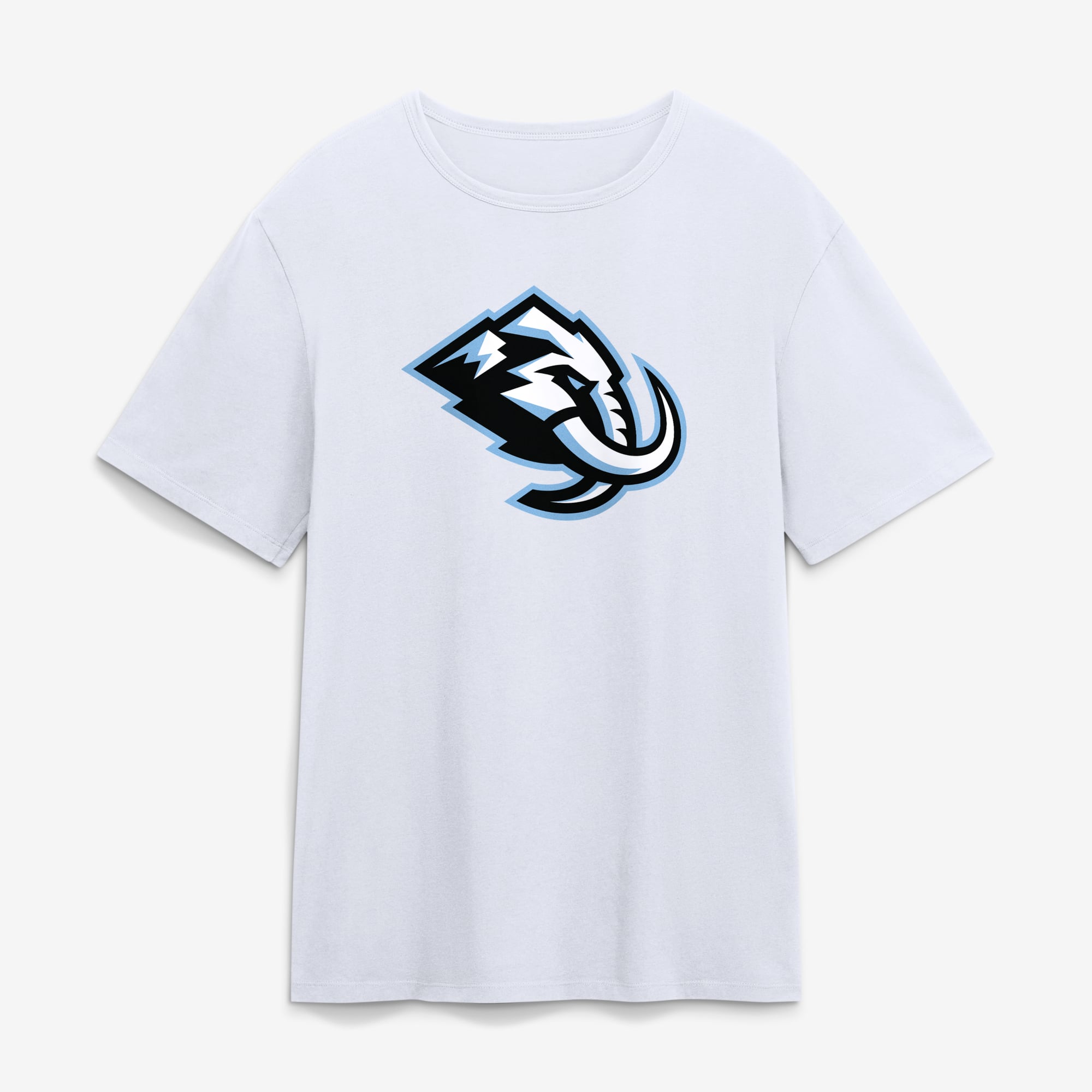 T-shirt blanc fanatiques pour homme avec logo principal Utah Mammoth Legacy