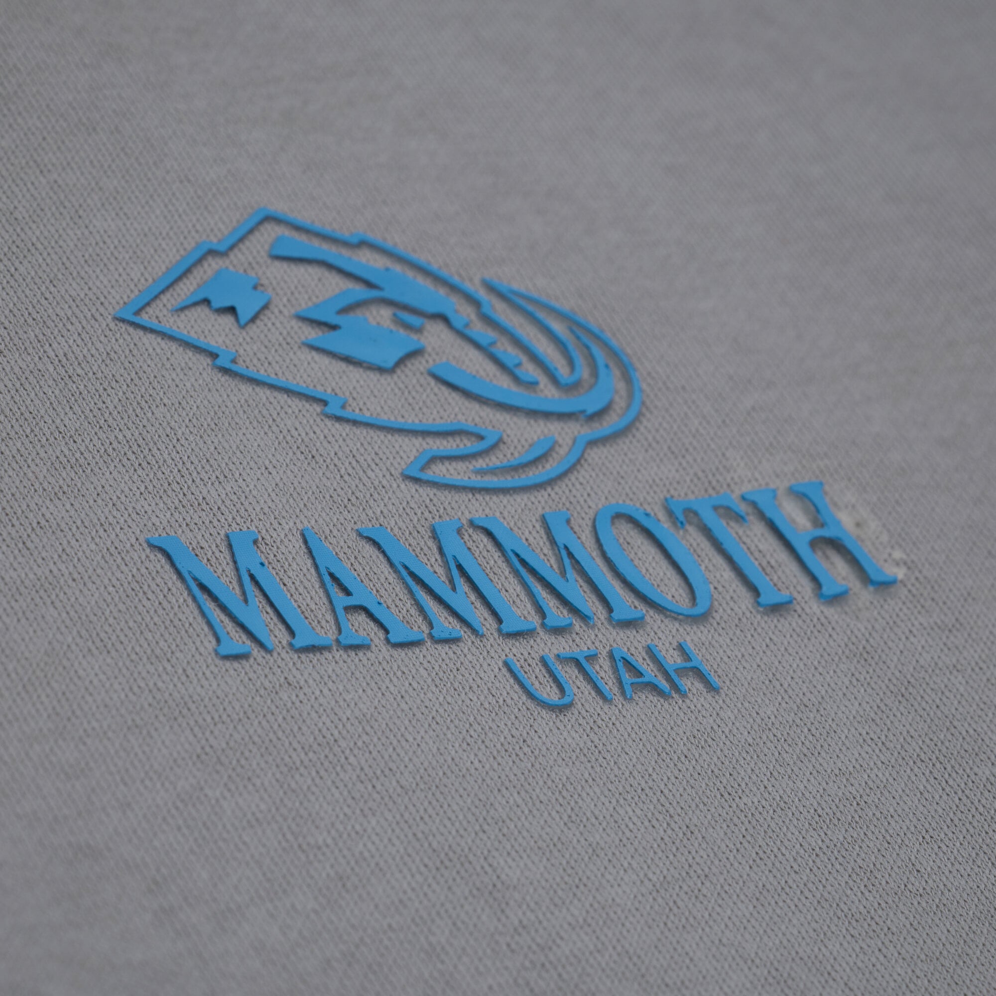 Men's Mitchell & Ness Gray Utah Mammoth Core Essentials Hoodie