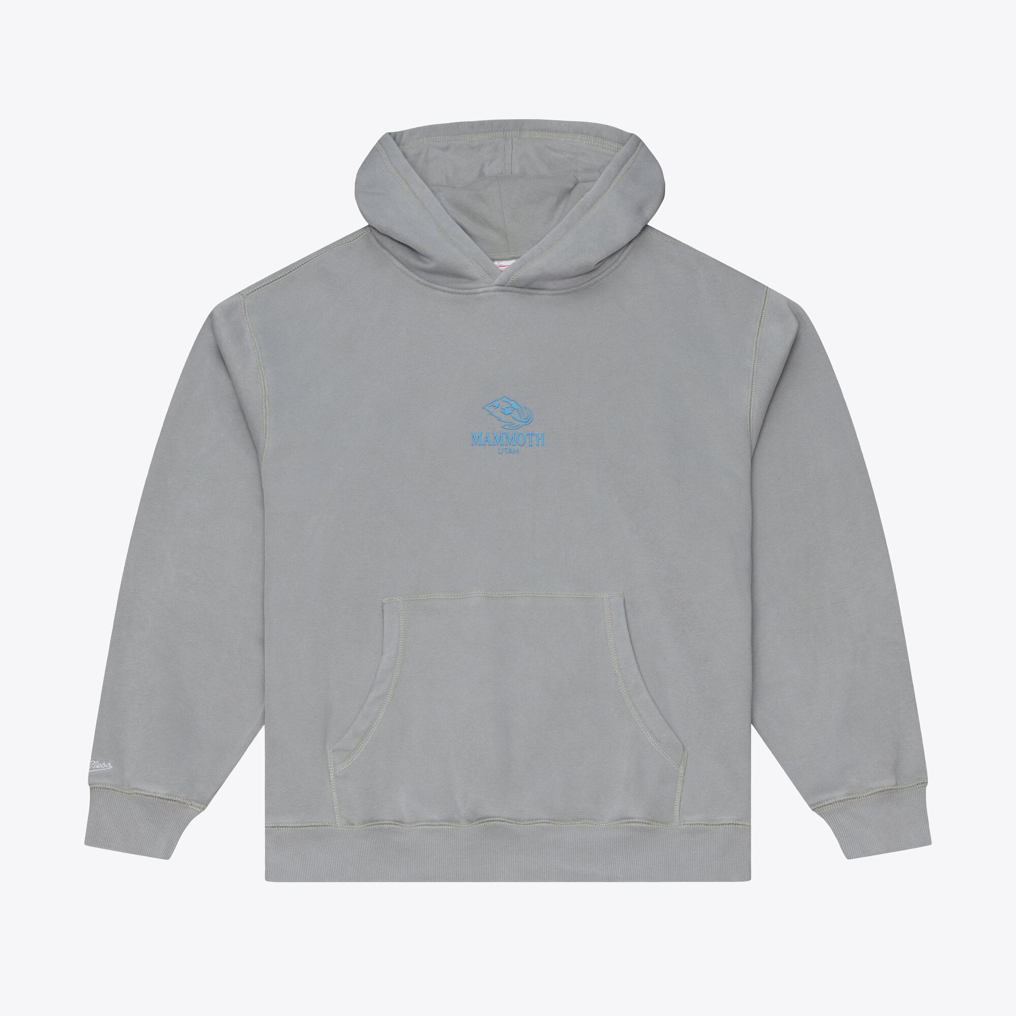 Men's Mitchell & Ness Gray Utah Mammoth Core Essentials Hoodie