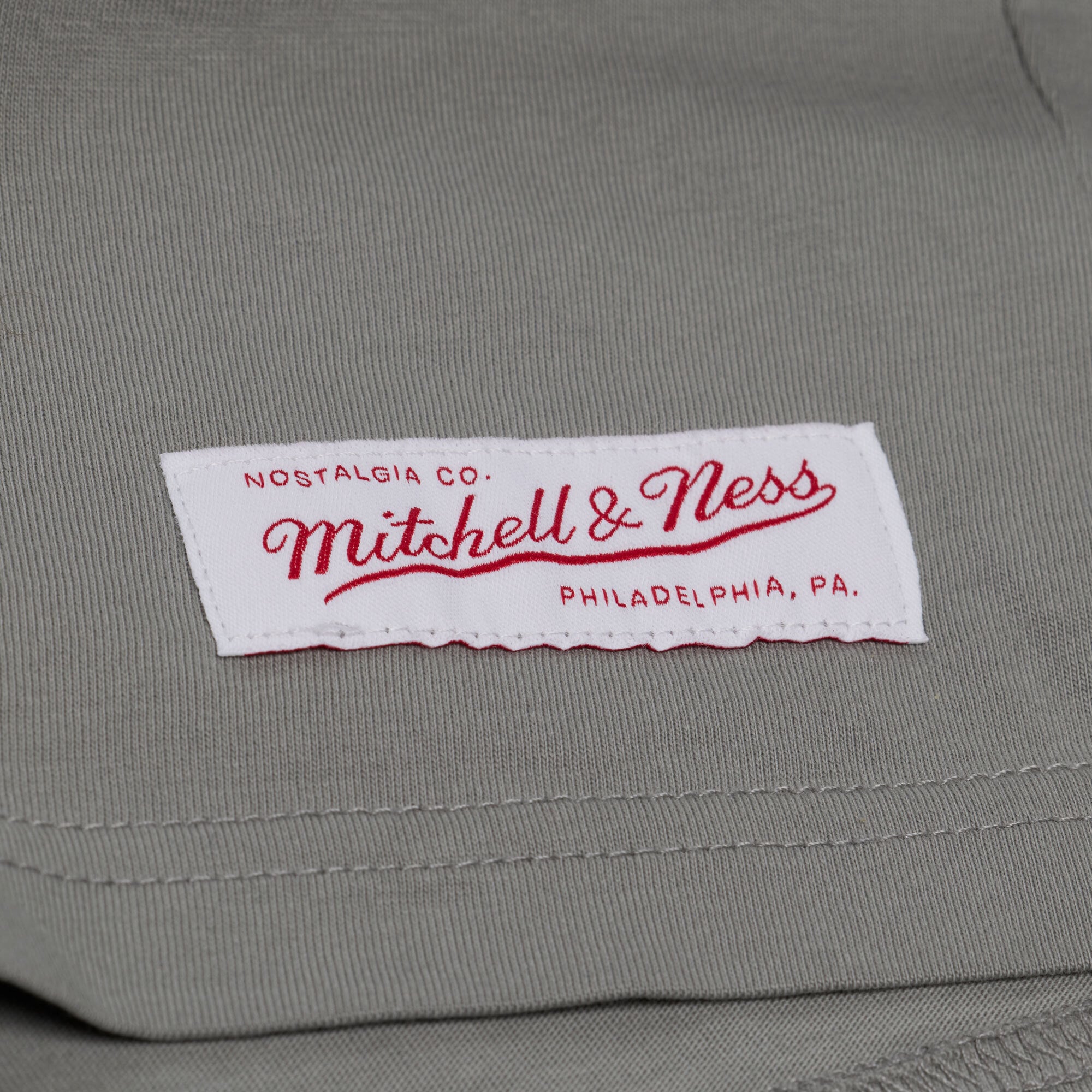 Men's Mitchell & Ness Gray Utah Mammoth Core Essentials T-Shirt