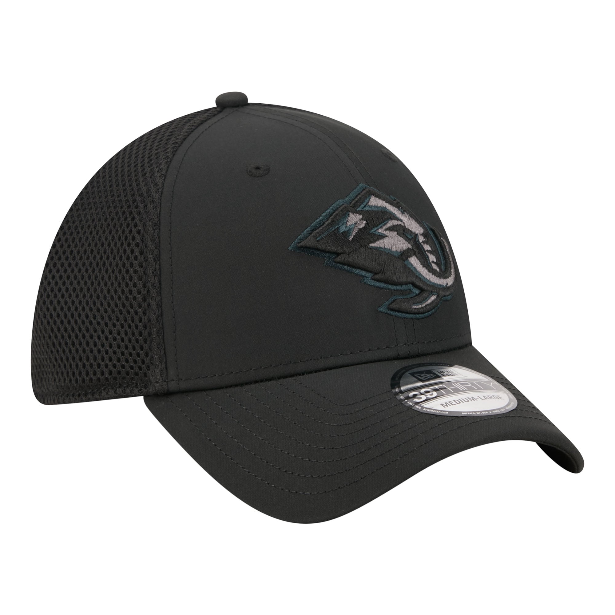 Casquette extensible New Era Utah Mammoth Blackout 39THIRTY pour homme