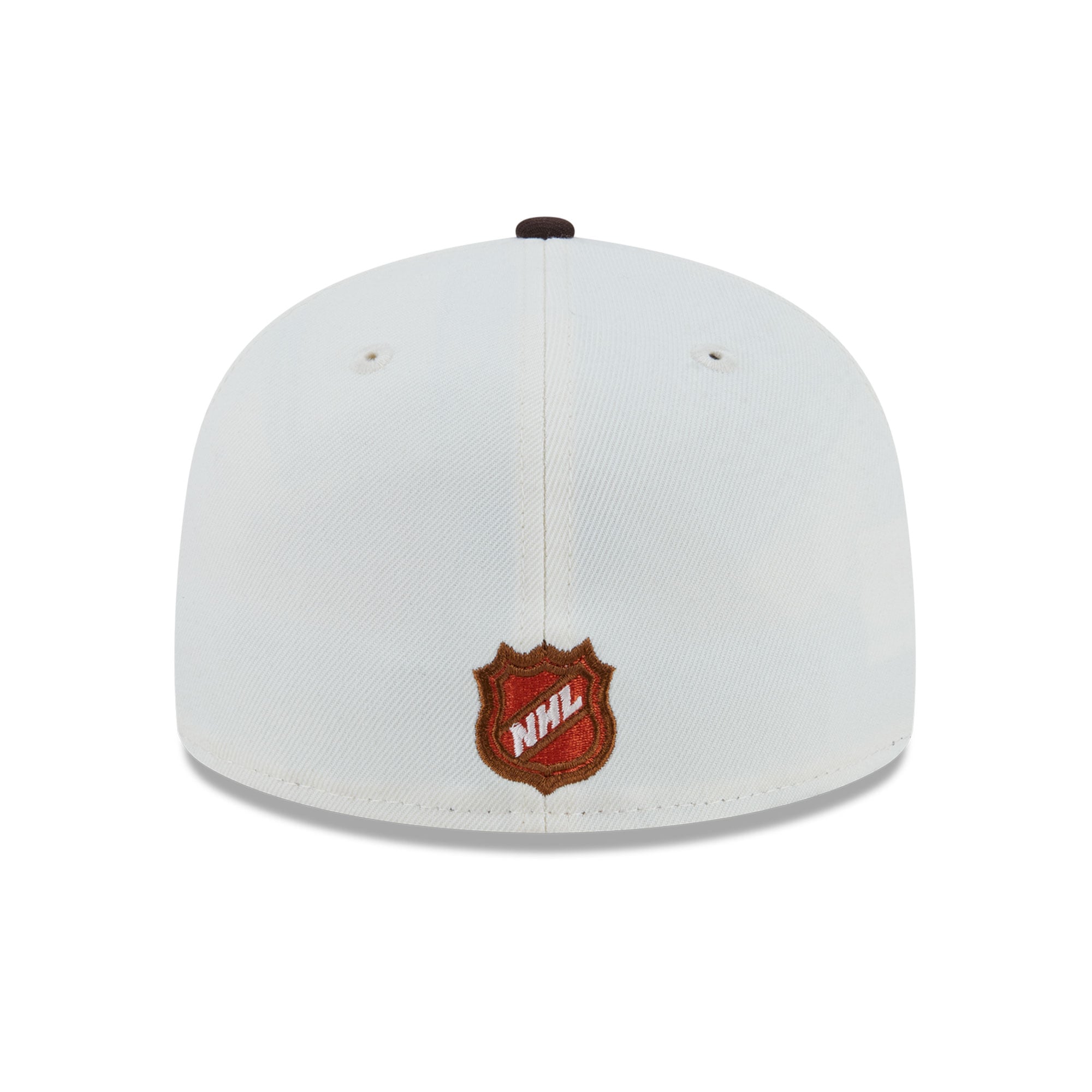 Casquette ajustée New Era Utah Mammoth Pumpkin Spice 59FIFTY pour homme, couleur crème