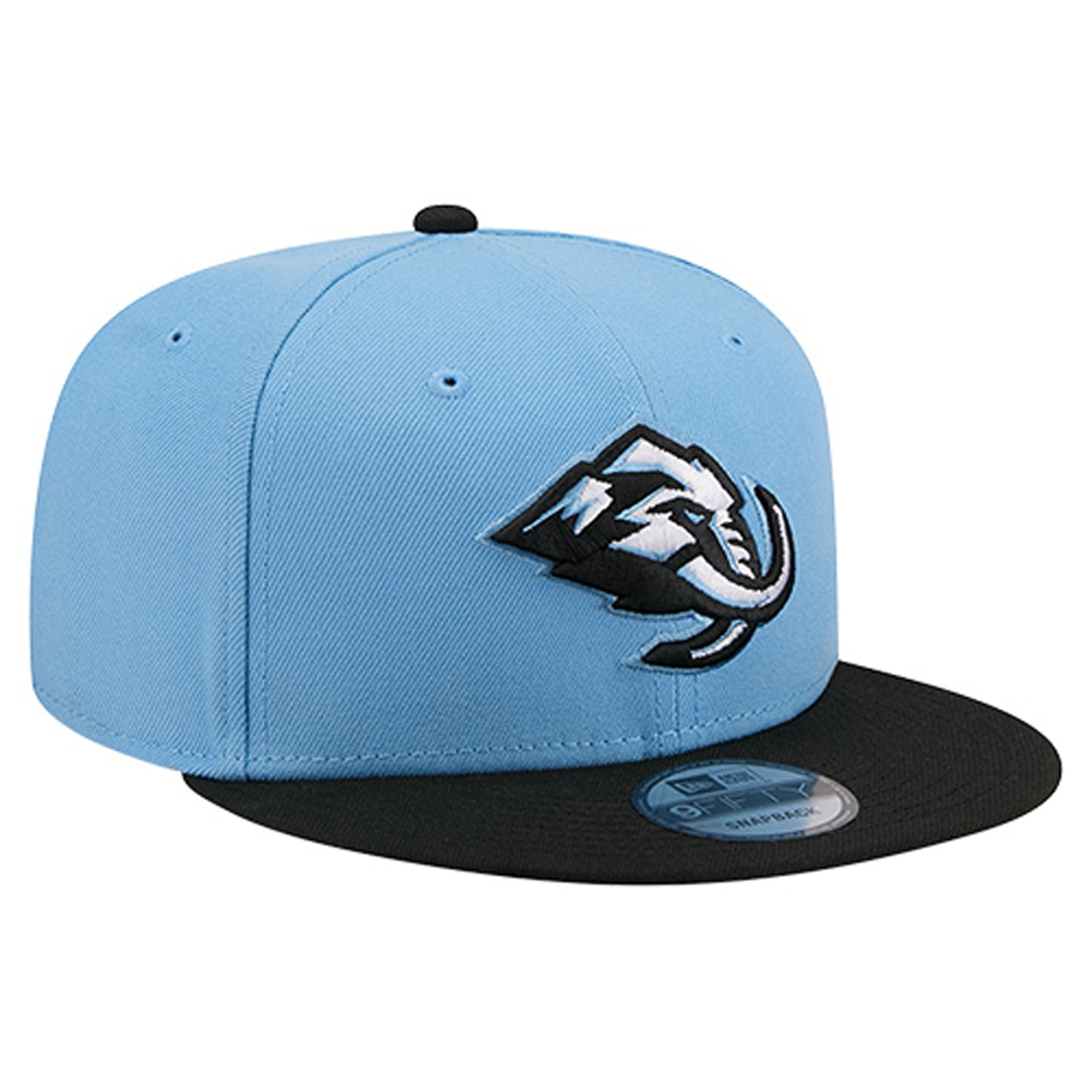 Men's New Era  Light Blue Utah Mammoth Two-Tone 9FIFTY Snapback Hat