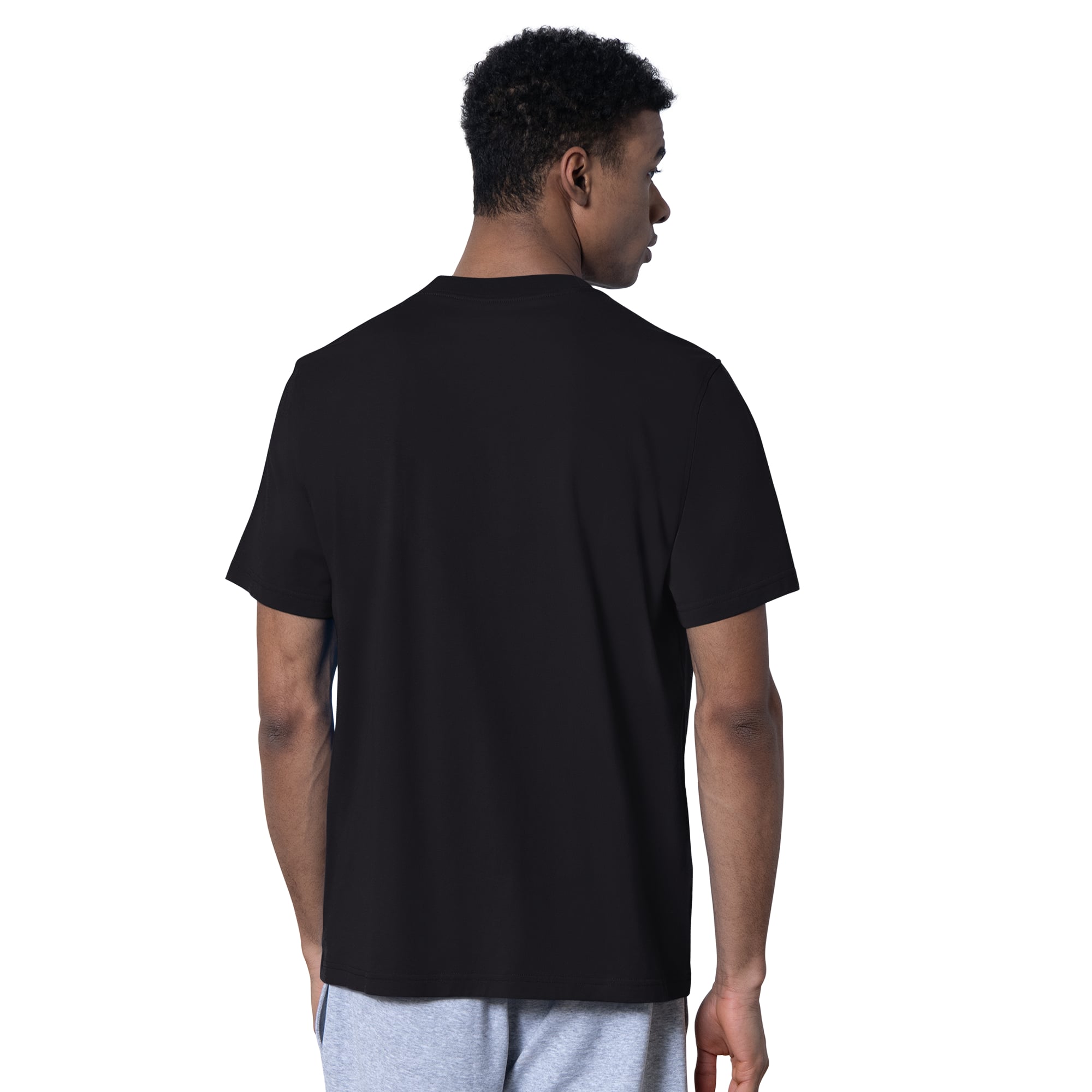Ensemble sweat à capuche et t-shirt Starter noir pour homme avec logo Utah Mammoth