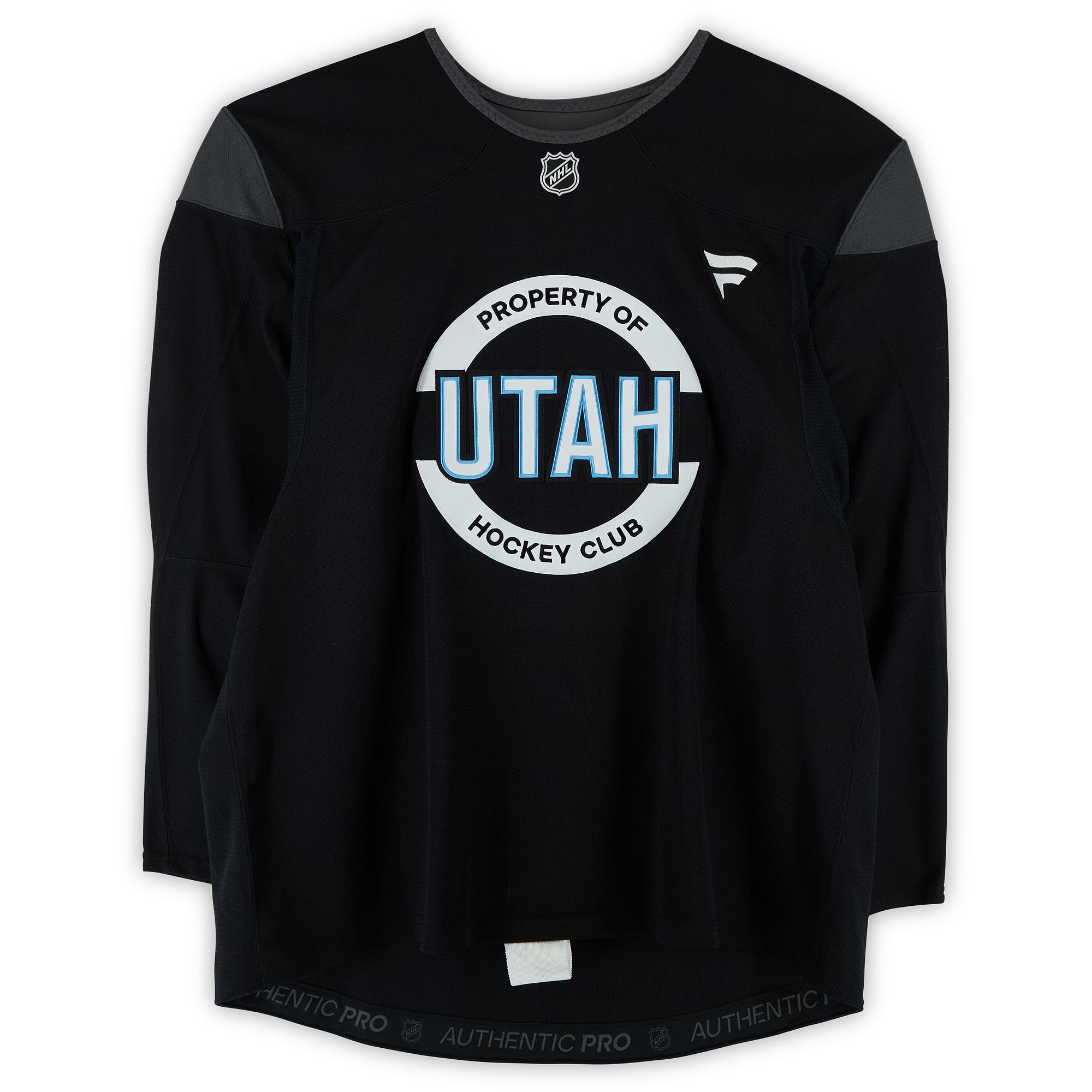 Michael Carcone Utah Mammoth Practice-Used #53 Black Jersey from the 2024-25 NHL Season