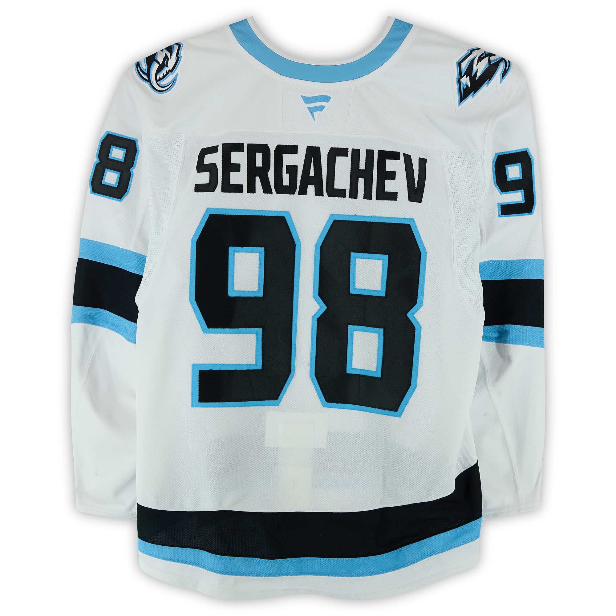 Mikhail Sergachev Utah Mammoth Game-Used #98 Jersey Worn During Round One of the 2026 Stanley Cup Playoffs vs. Vegas Golden Knights