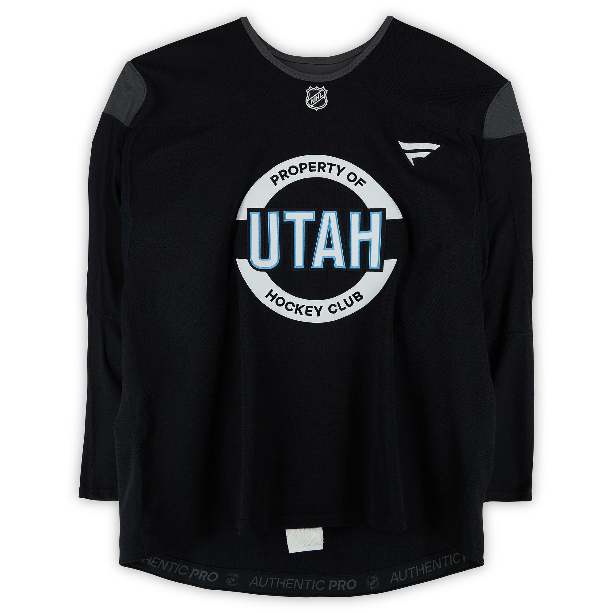 Miko Matikka Utah Mammoth Practice-Used #49 Black Jersey from the 2024-25 NHL Season