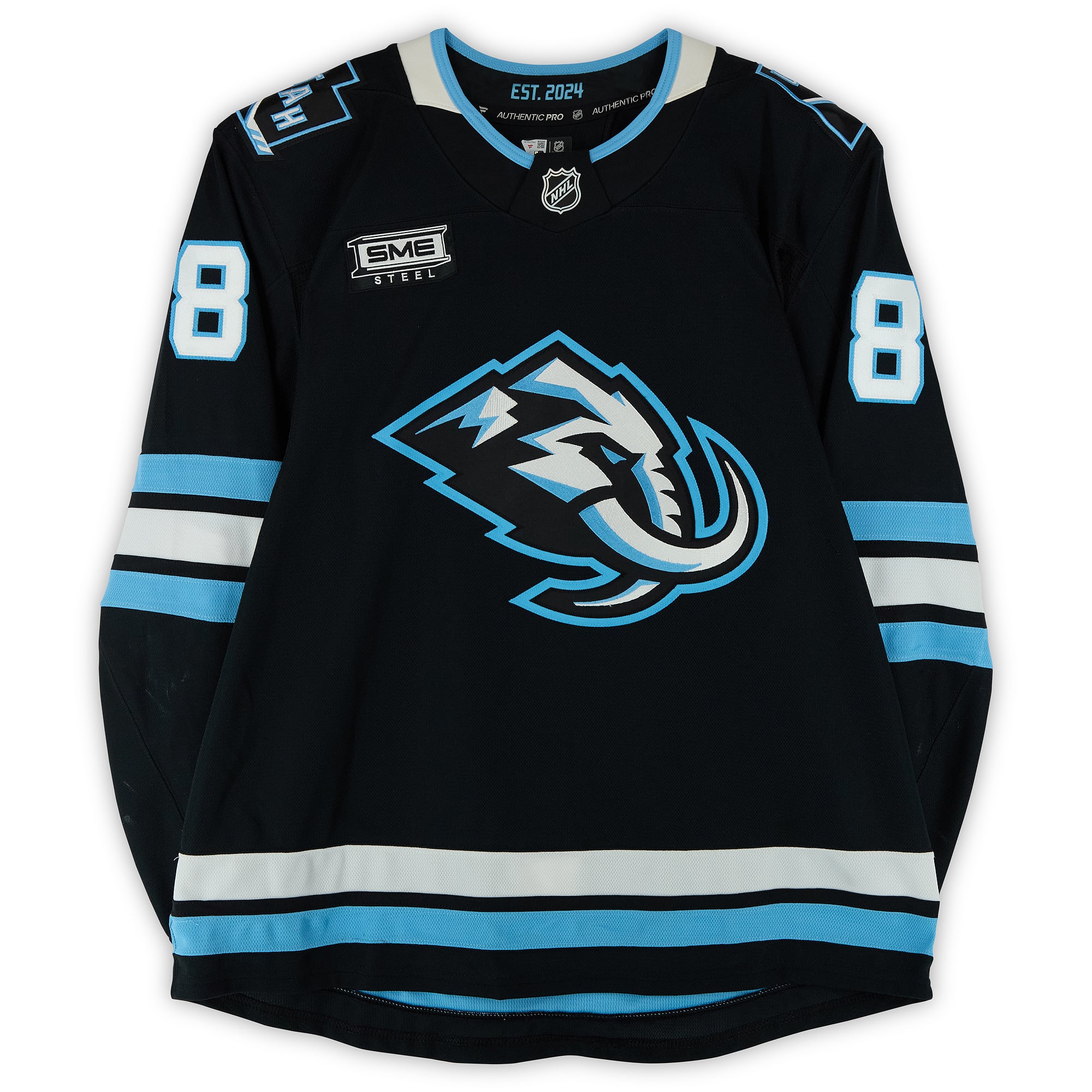 Nick Schmaltz Utah Mammoth Game-Used #8 Jersey Worn During Round One of the 2026 Stanley Cup Playoffs vs. Vegas Golden Knights