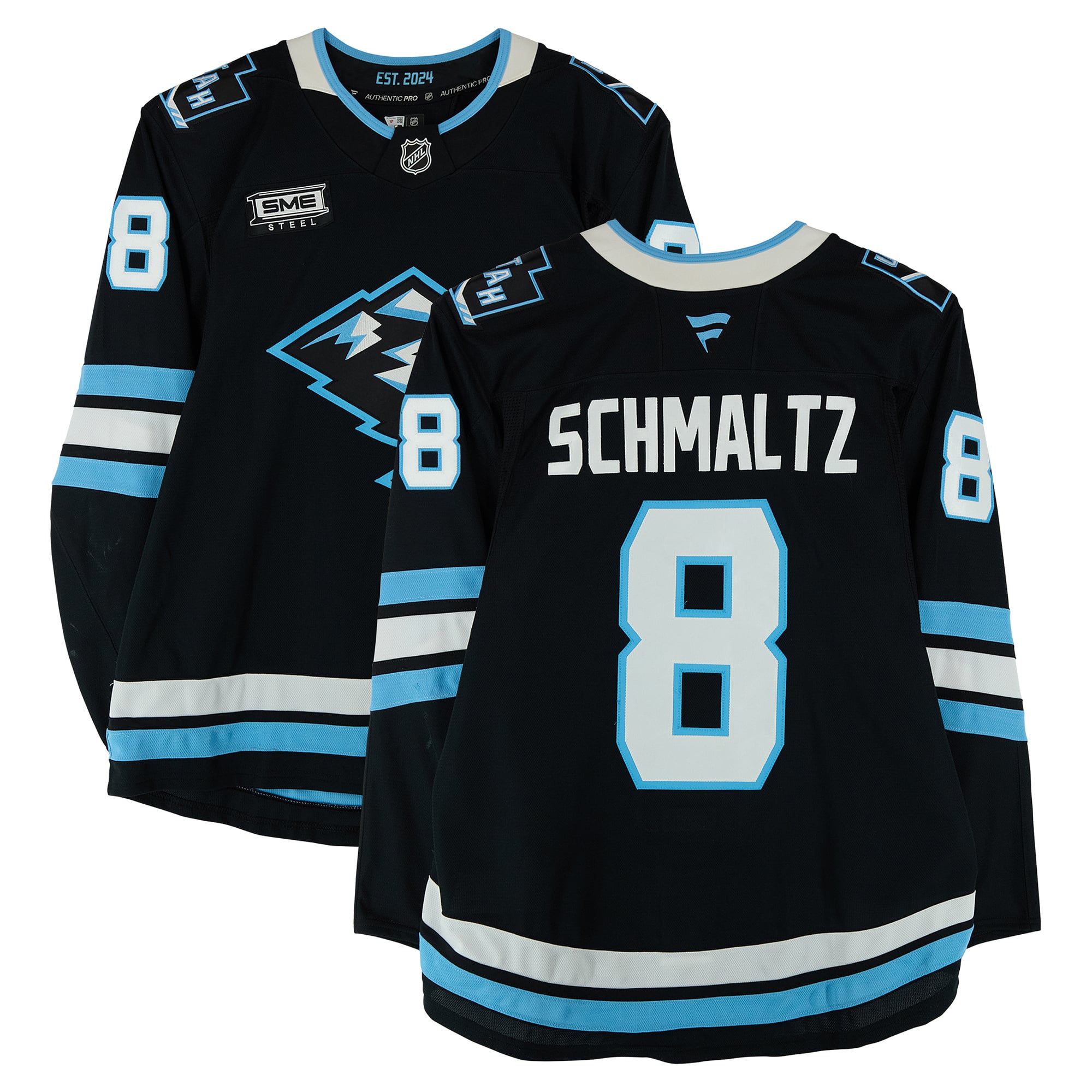 Nick Schmaltz Utah Mammoth Game-Used #8 Jersey Worn During Round One of the 2026 Stanley Cup Playoffs vs. Vegas Golden Knights