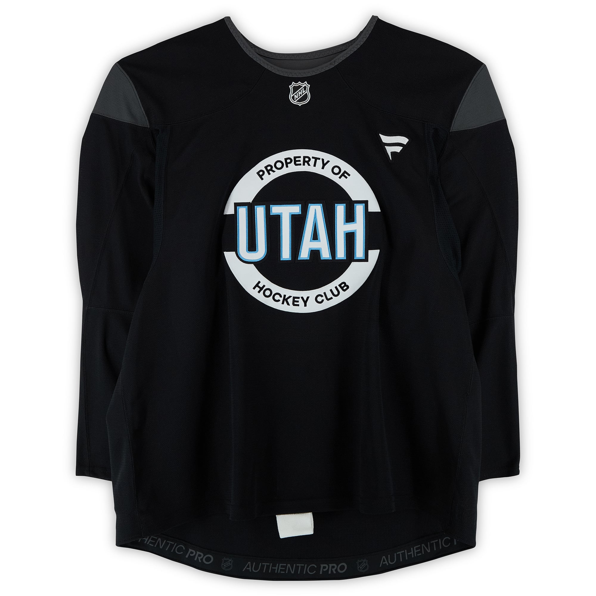 Nick Schmaltz Utah Mammoth Practice-Used #8 Black Jersey from the 2024-25 NHL Season