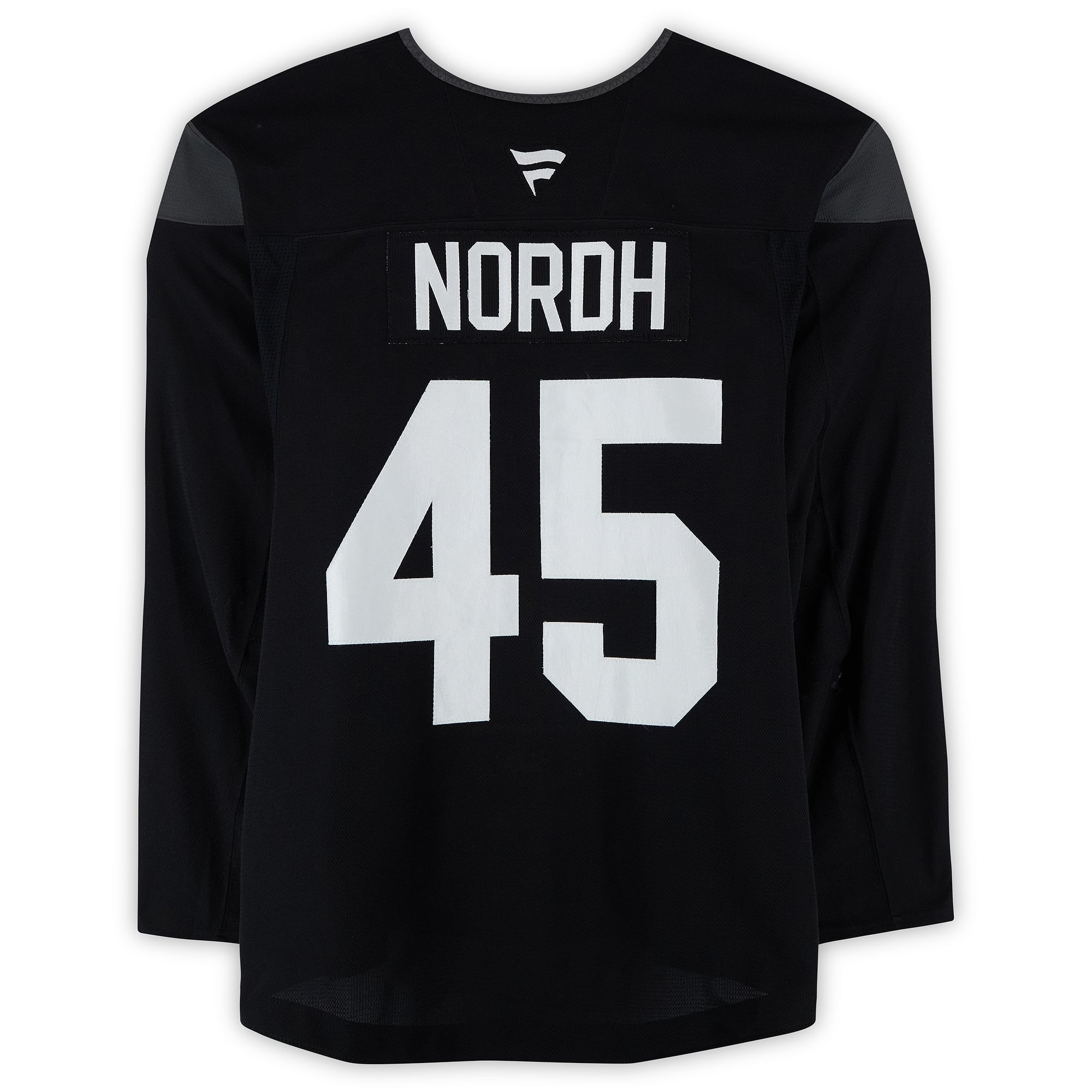 Maillot noir n° 45 porté à l'entraînement par Noel Nordh (Utah Mammoth) lors de la saison 2024-2025 de la LNH
