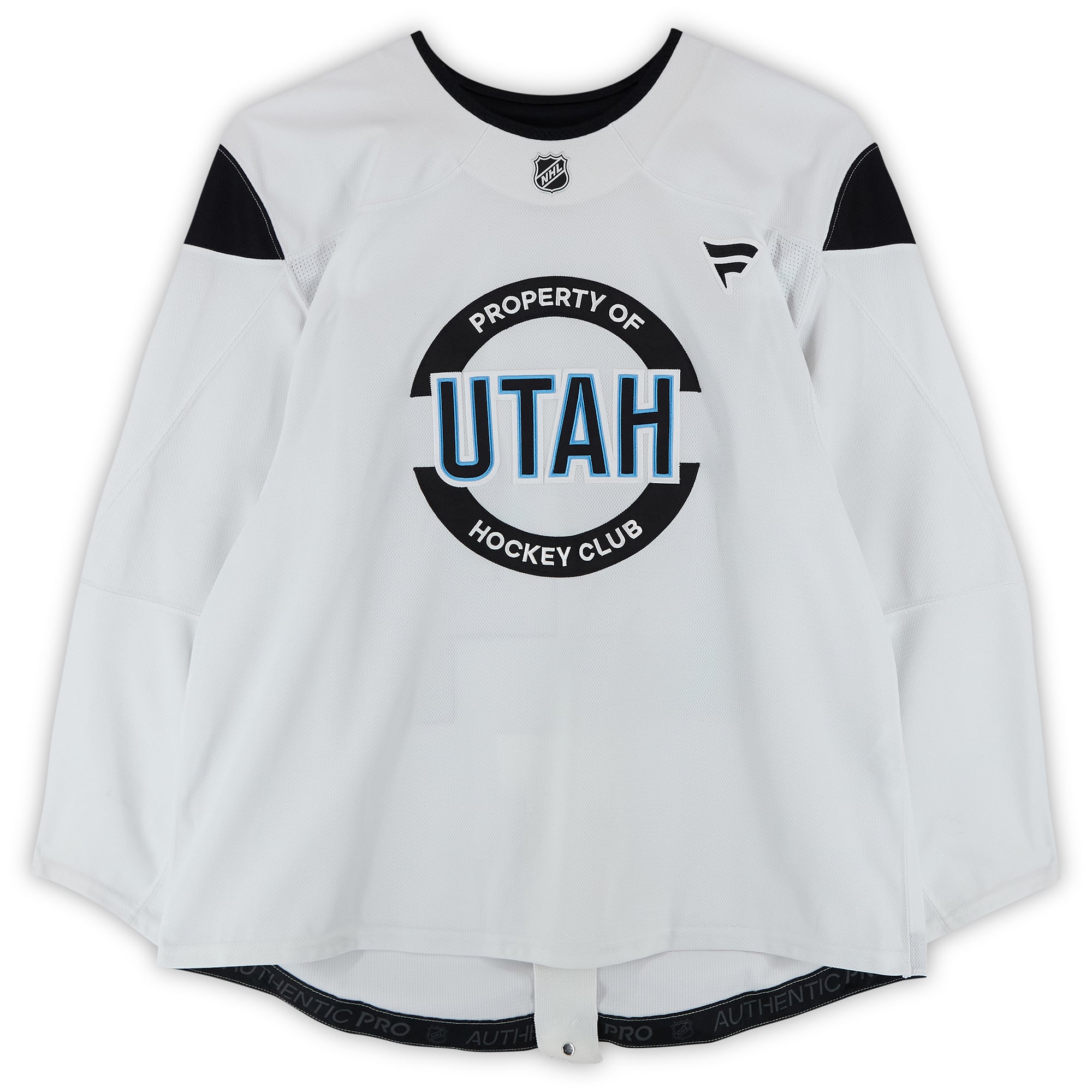Rasmus Korhonen Utah Hockey Club Practice-Used #56 White Jersey from the 2024-25 NHL Season