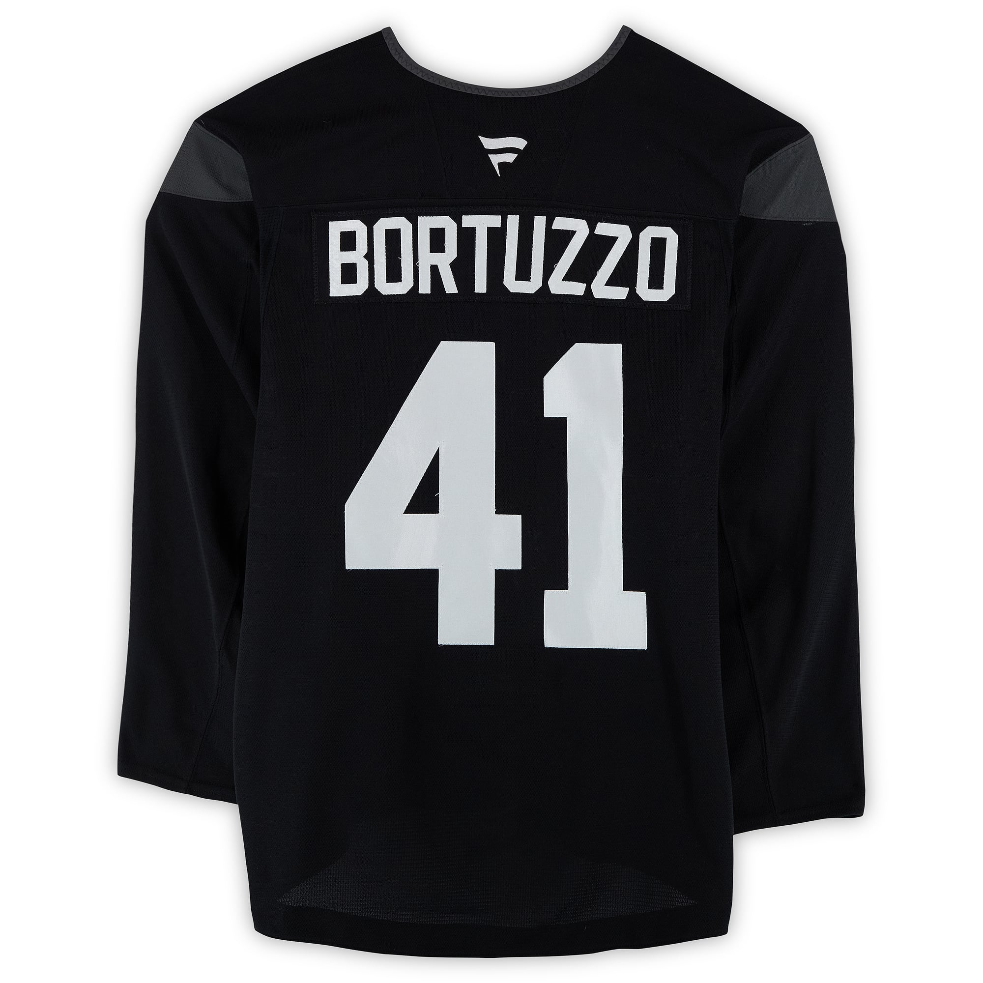 Robert Bortuzzo Utah Mammoth Practice-Used #41 Black Jersey from the 2024-25 NHL Season