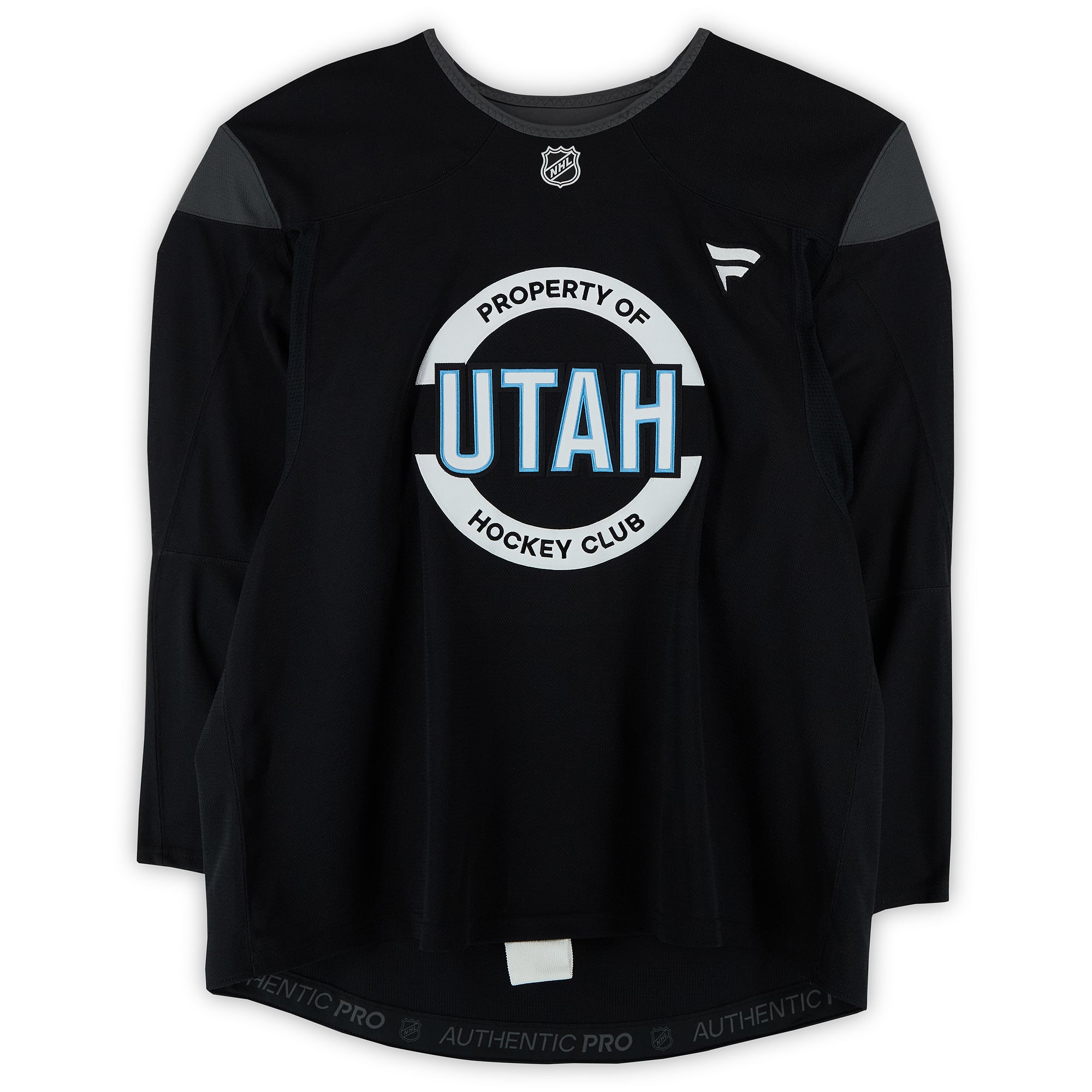 Robert Bortuzzo Utah Mammoth Practice-Used #41 Black Jersey from the 2024-25 NHL Season