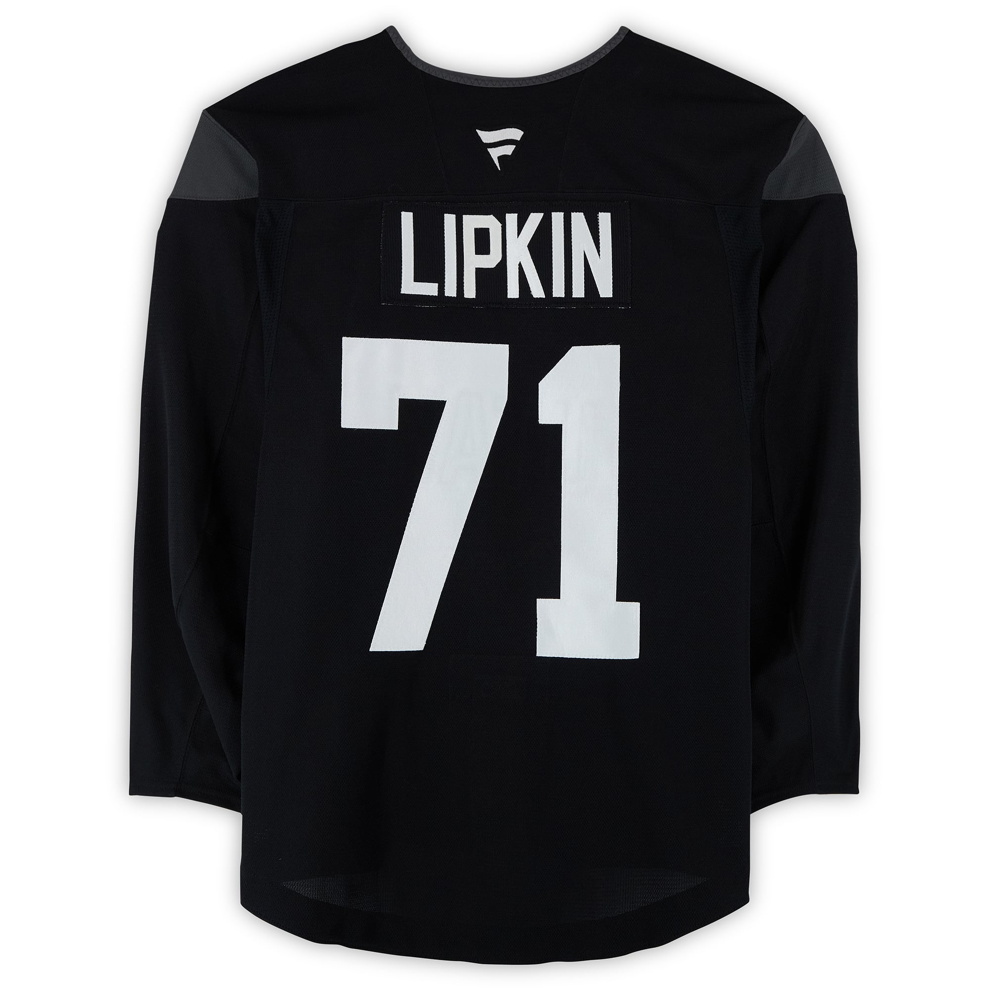 Sam Lipkin Utah Mammoth Practice-Used #71 Black Jersey from the 2024-25 NHL Season