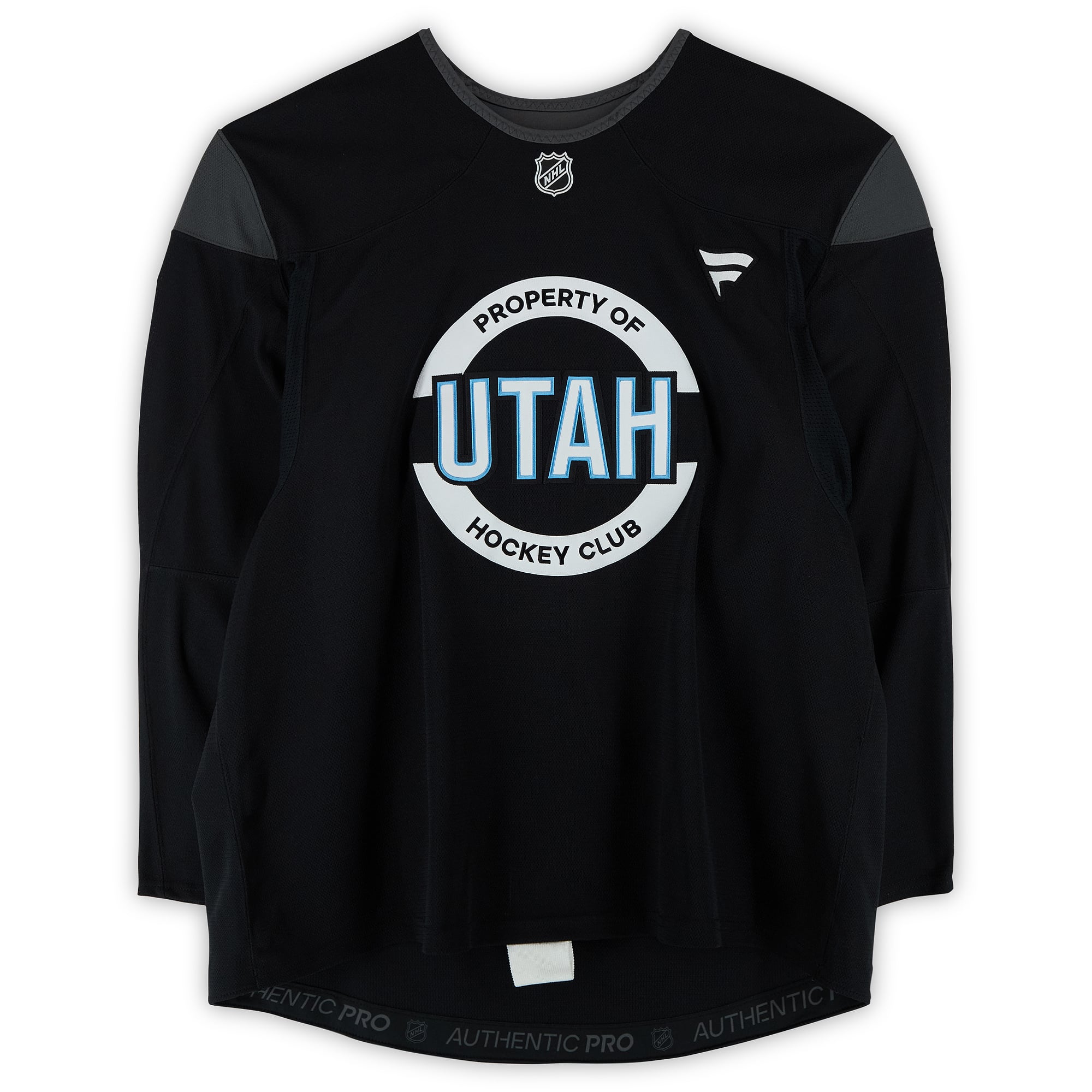 Sam Lipkin Utah Mammoth Practice-Used #71 Black Jersey from the 2024-25 NHL Season