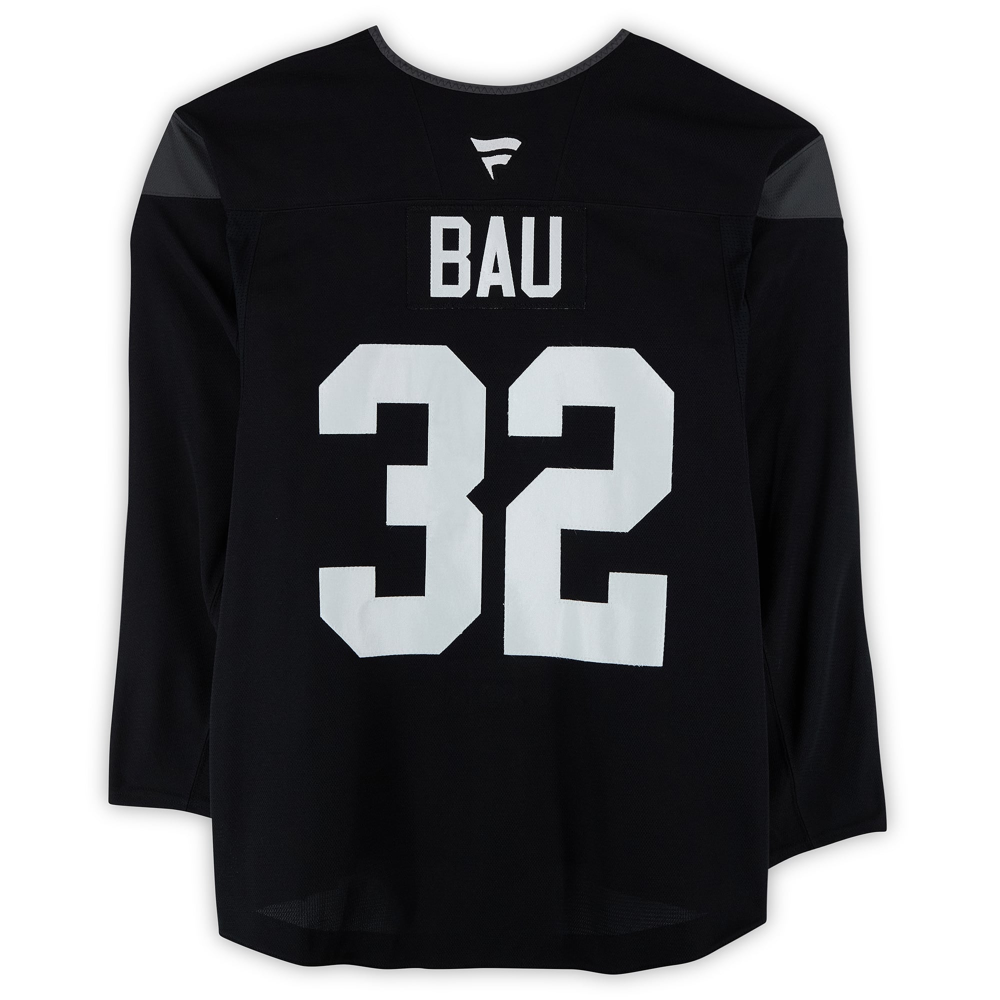 Samu Bau Utah Mammoth Practice-Used #32 Black Jersey from the 2024-25 NHL Season