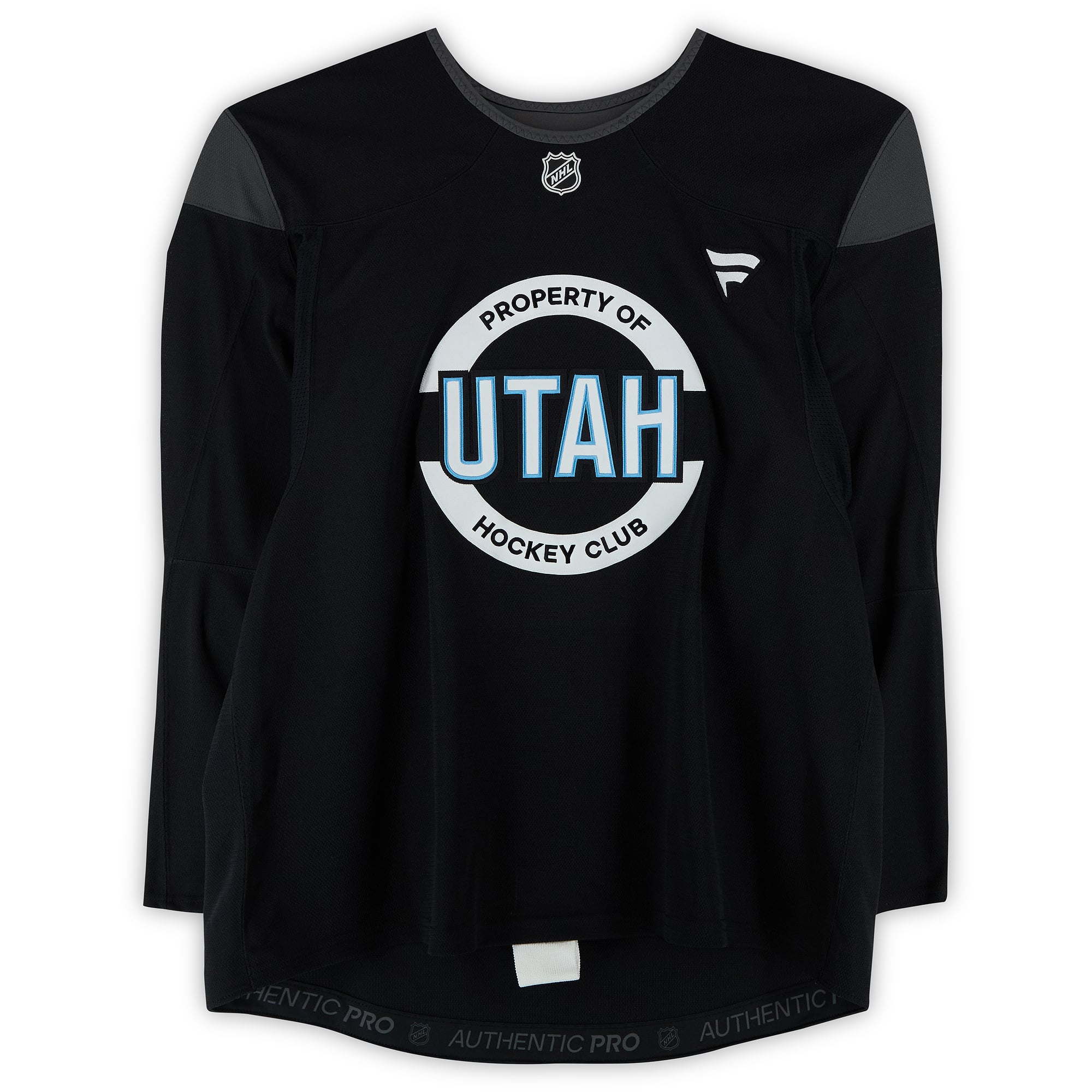 Tanner Ludtke Utah Mammoth Practice-Used #80 Jersey from the 2024-25 NHL Season