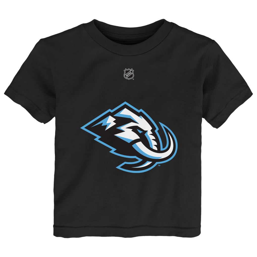 T-shirt Outerstuff noir à logo principal Utah Mammoth pour tout-petit