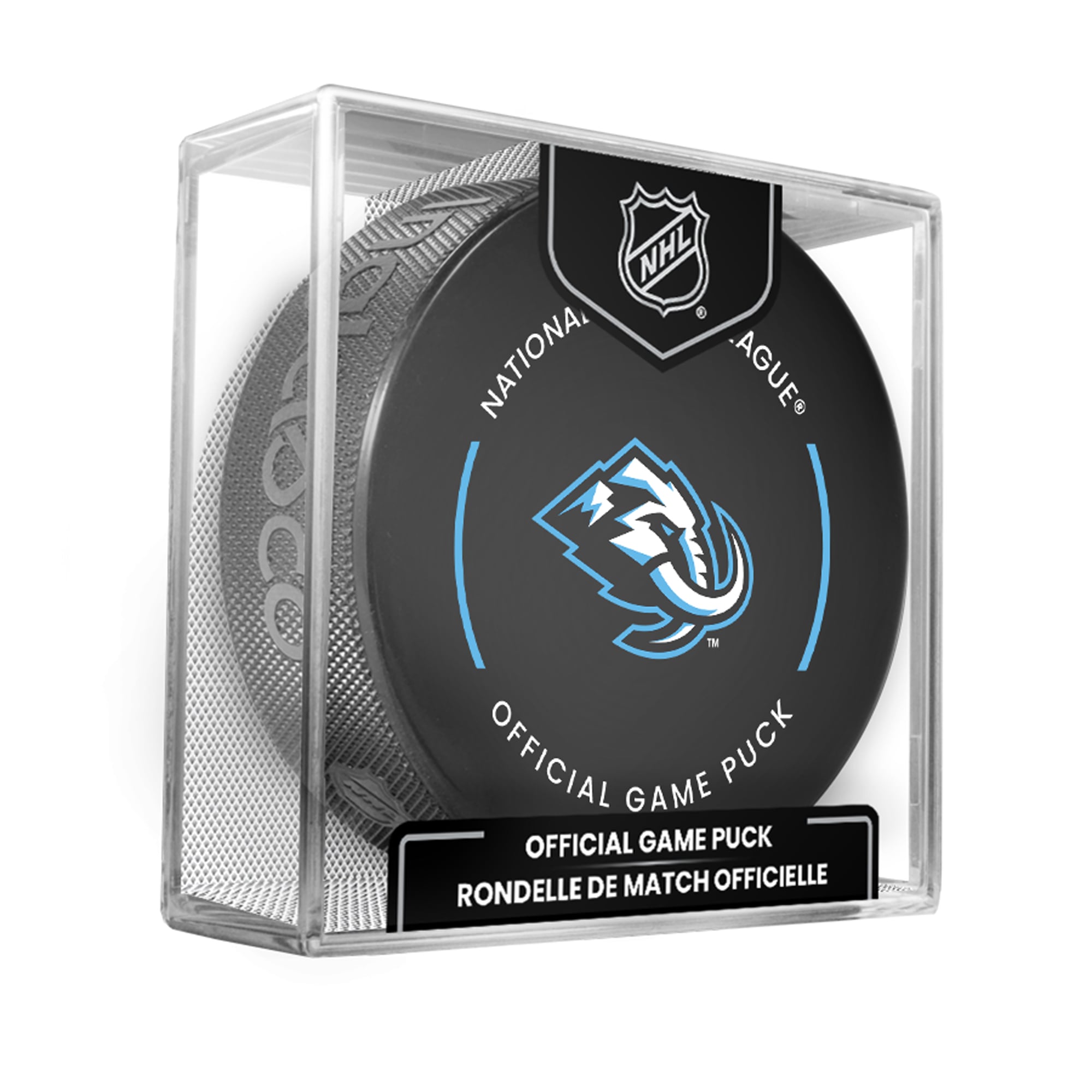Utah Mammoth Inglasco 202526 Season Official Game Puck