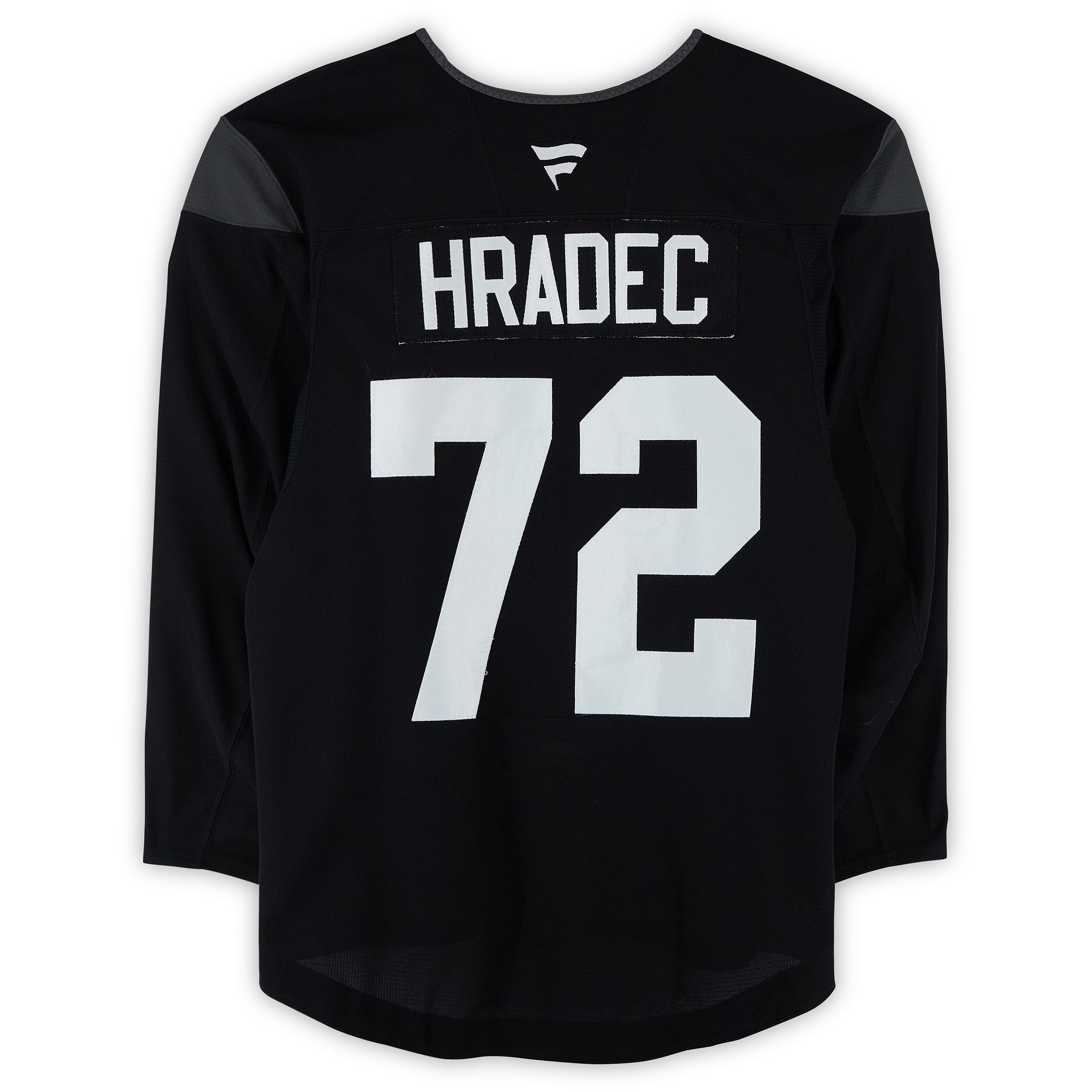Vojtěch Hradec Utah Mammoth Practice-Used #72 Black Jersey from the 2024-25 NHL Season