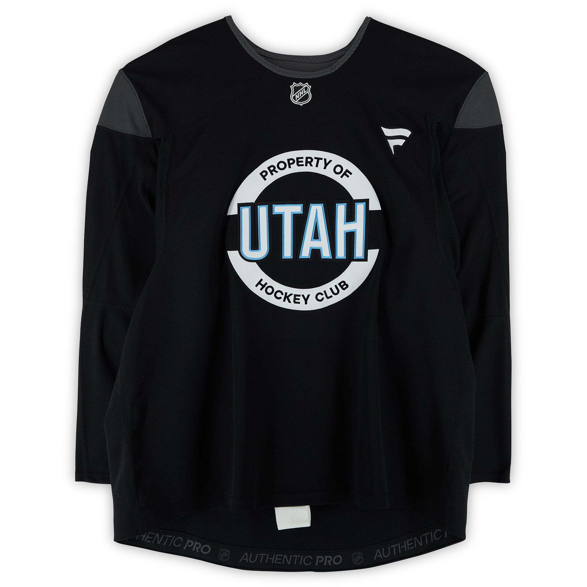 Vojtěch Hradec Utah Mammoth Practice-Used #72 Black Jersey from the 2024-25 NHL Season