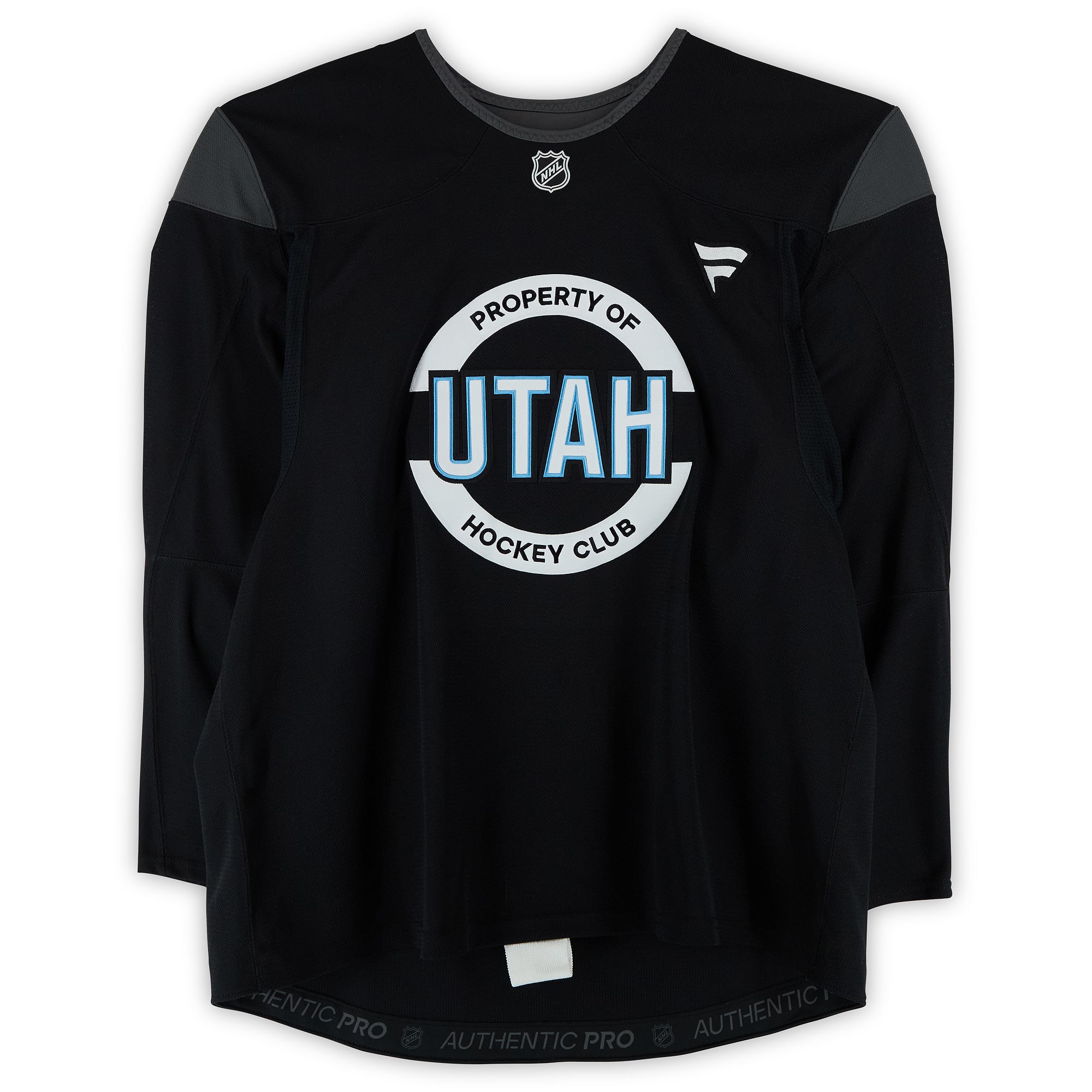 Maillot noir n° 61 porté à l'entraînement par Will Skahan (Utah Mammoth) lors de la saison 2024-2025 de la LNH