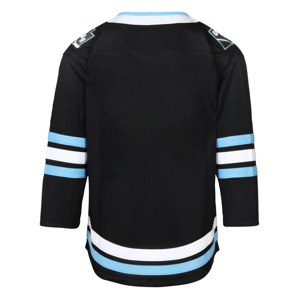 Maillot domicile Premier noir Utah Mammoth pour jeunes