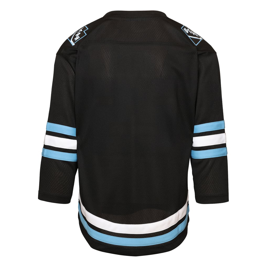 Maillot réplique noir domicile Utah Mammoth pour jeunes