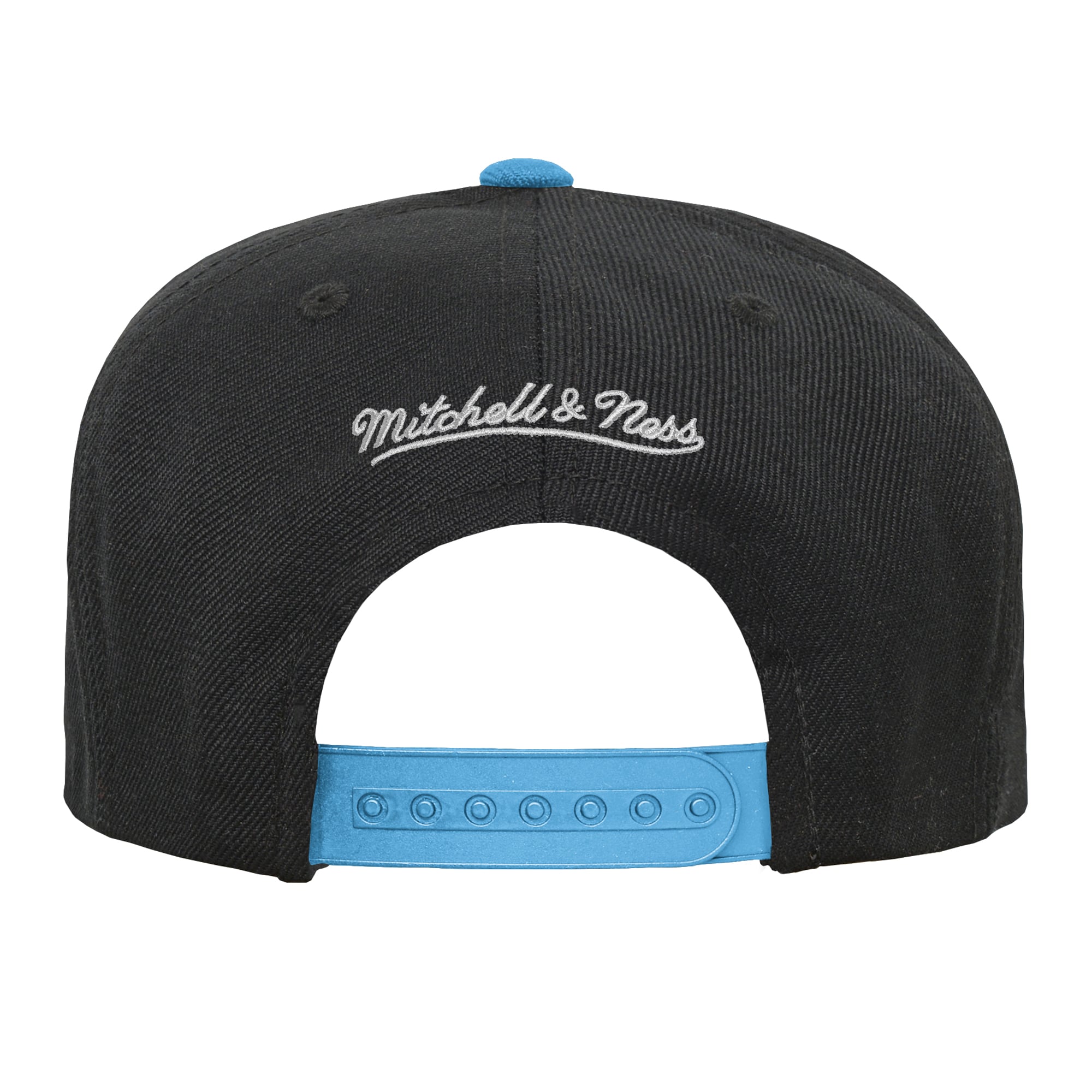 Youth Mitchell & Ness Black/Light Blue Utah Mammoth Legendary Snapback Hat