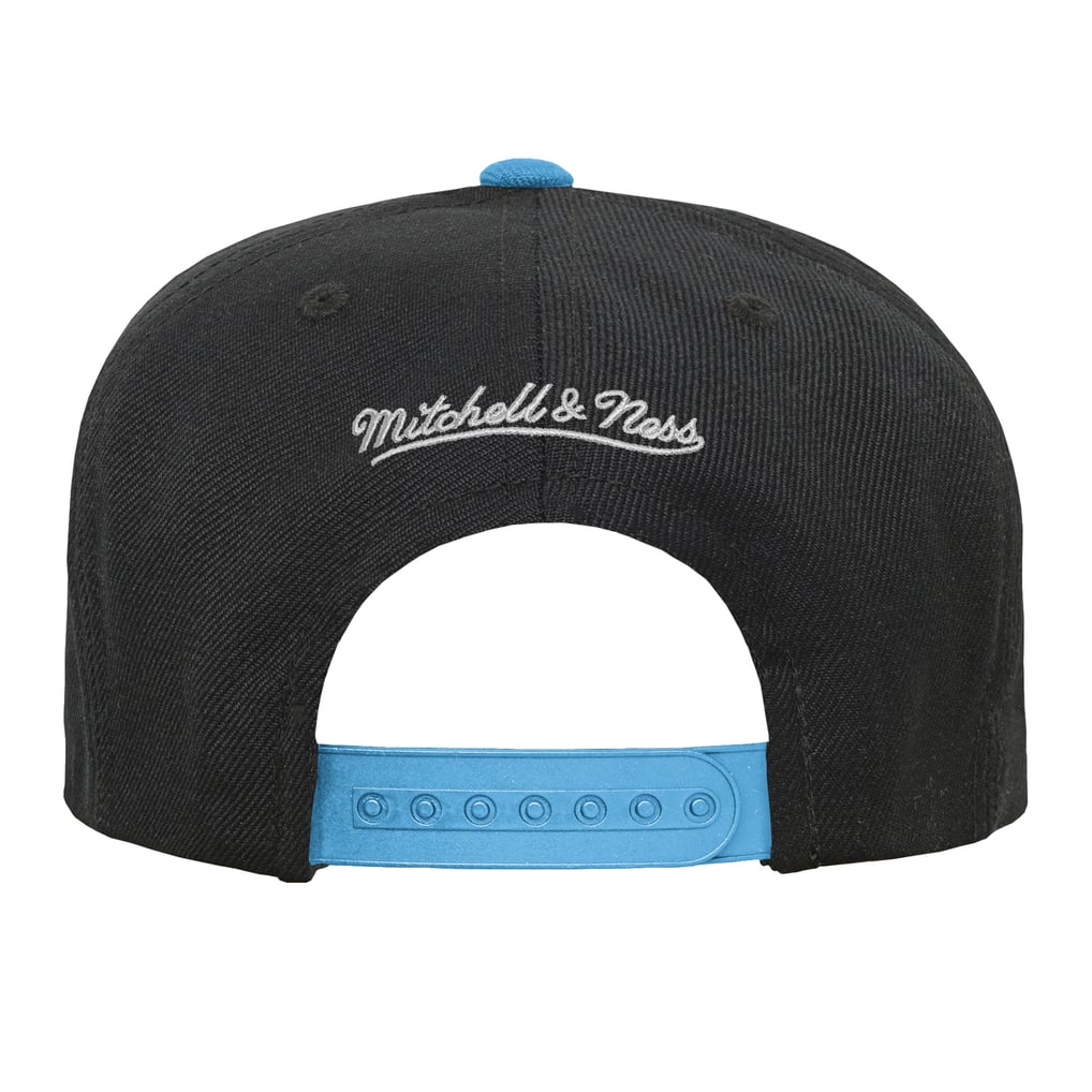 Youth Utah Mammoth  Mitchell & Ness Black/Light Blue Legendary Snapback Hat