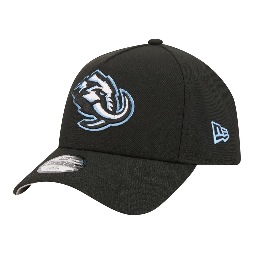 Casquette ajustable New Era 9FORTY noire Utah Mammoth pour jeunes