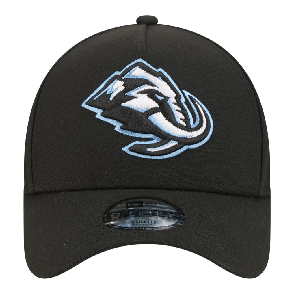 Casquette ajustable New Era 9FORTY noire Utah Mammoth pour jeunes