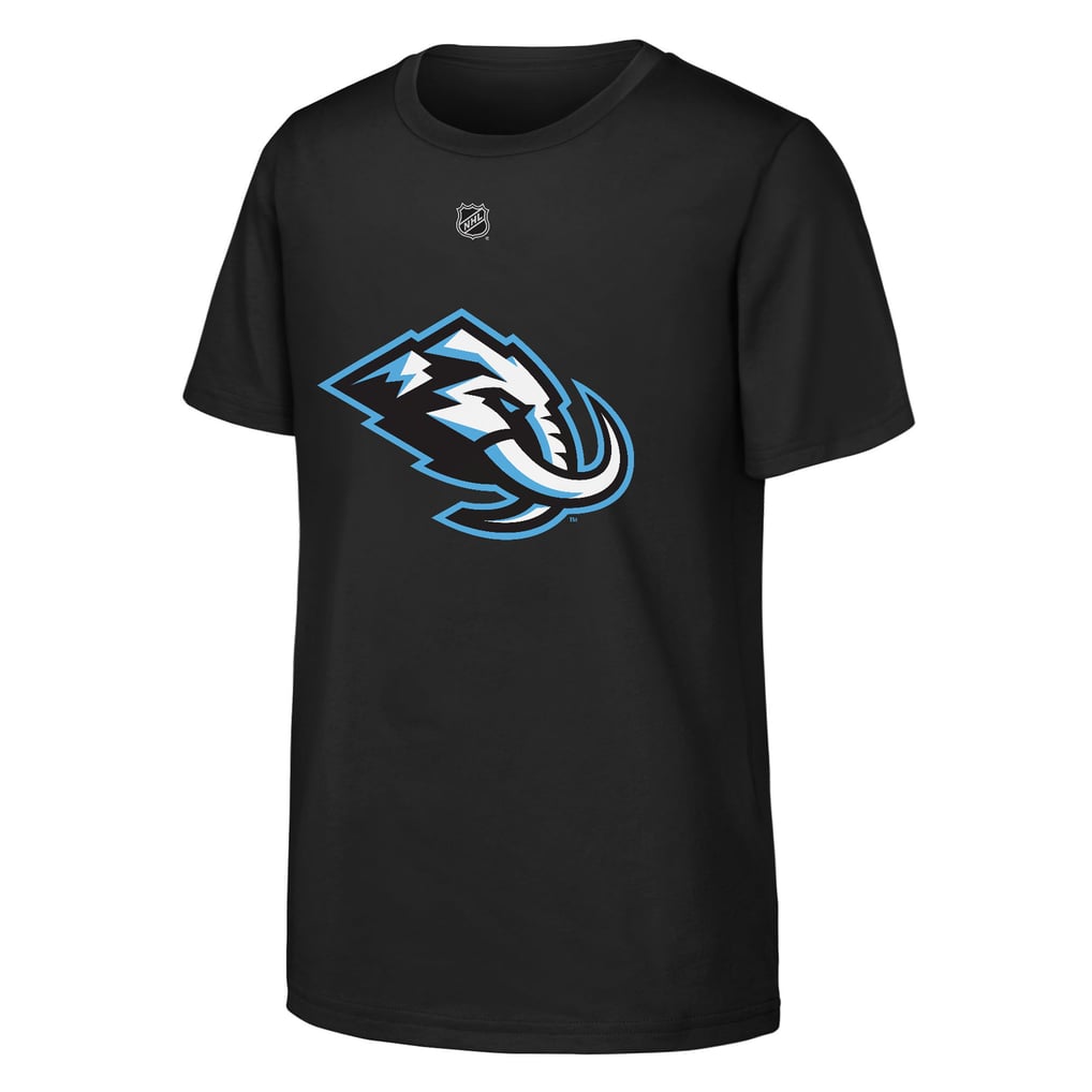 T-shirt noir avec nom et numéro Outerstuff pour jeunes Utah Mammoth Nick Schmaltz