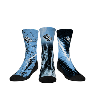  Utah Mammoth Rock Em Youth Three-Pack Crew Socks Set - Blue