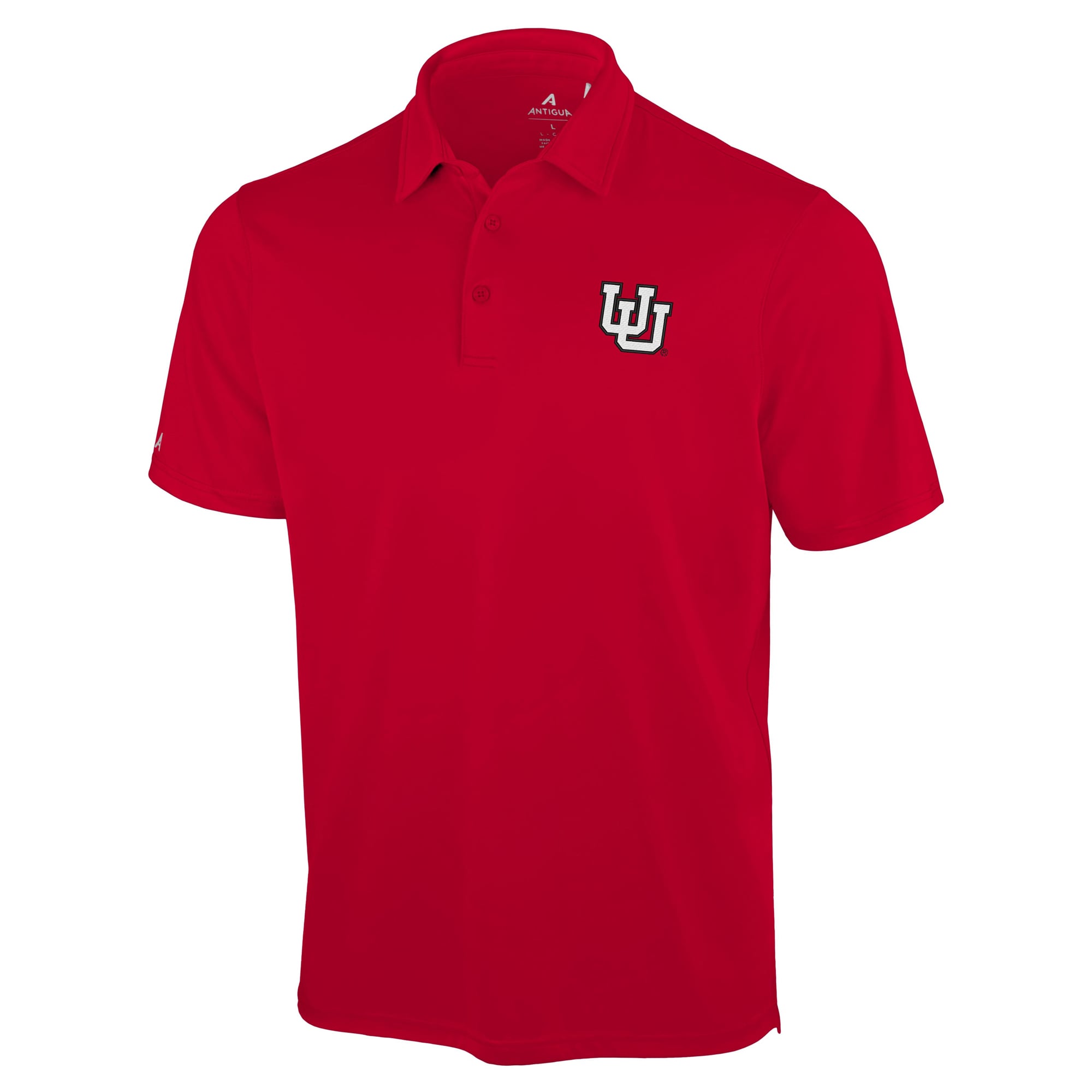 Polo Antigua rouge Utah Utes Unshakeable Solid pour homme