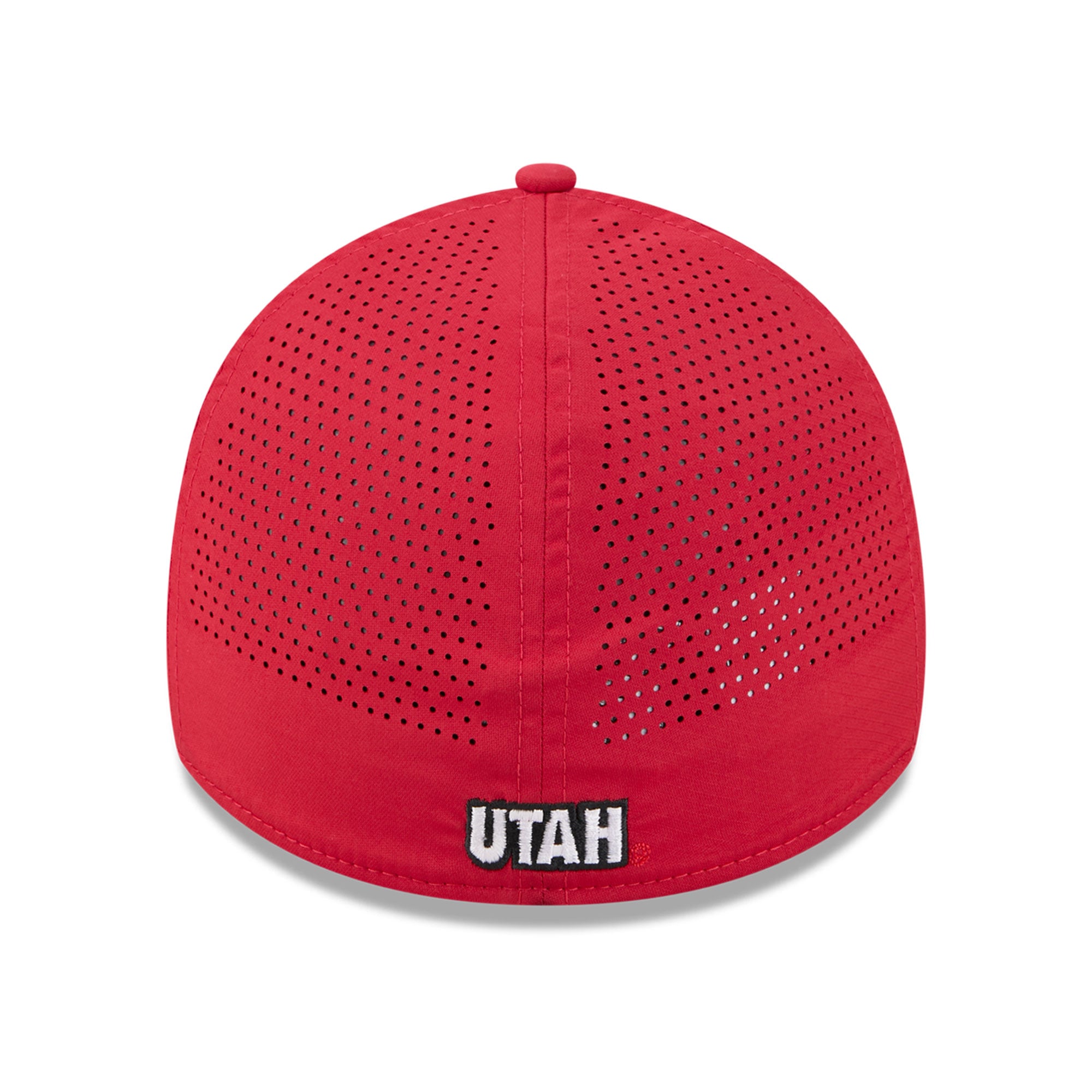 Casquette extensible New Era rouge Utah Utes Performance Rope 39THIRTY pour homme