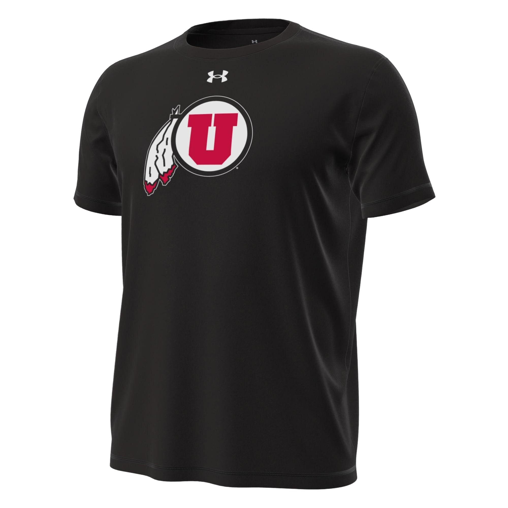 Men's Under Armour Utah Utes Primary Tech Stretch T-Shirt