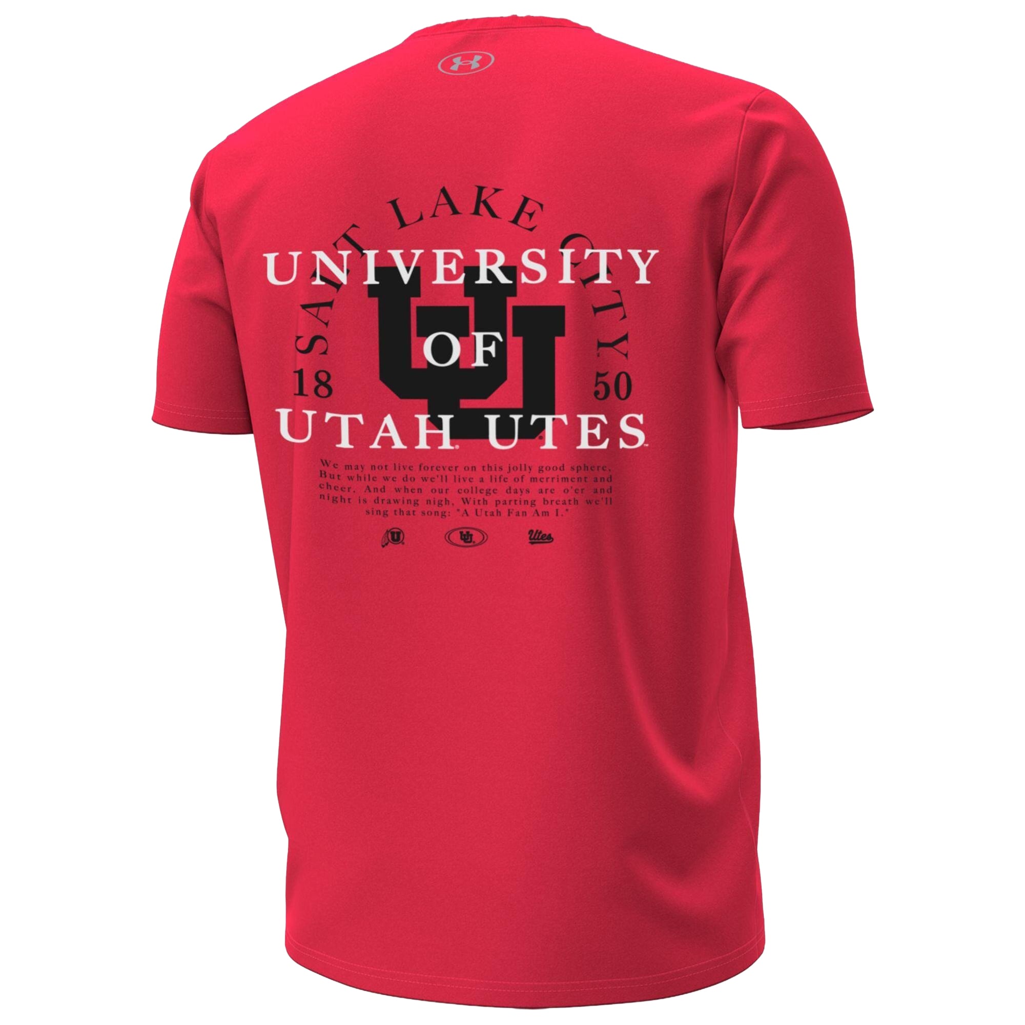 Men's Under Armour Red Utah Utes 2026 Sideline Performance T-Shirt