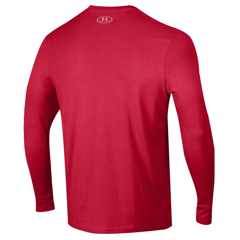 Men's Under Armour Red Utah Utes Alumni Performance Long Sleeve T-Shirt