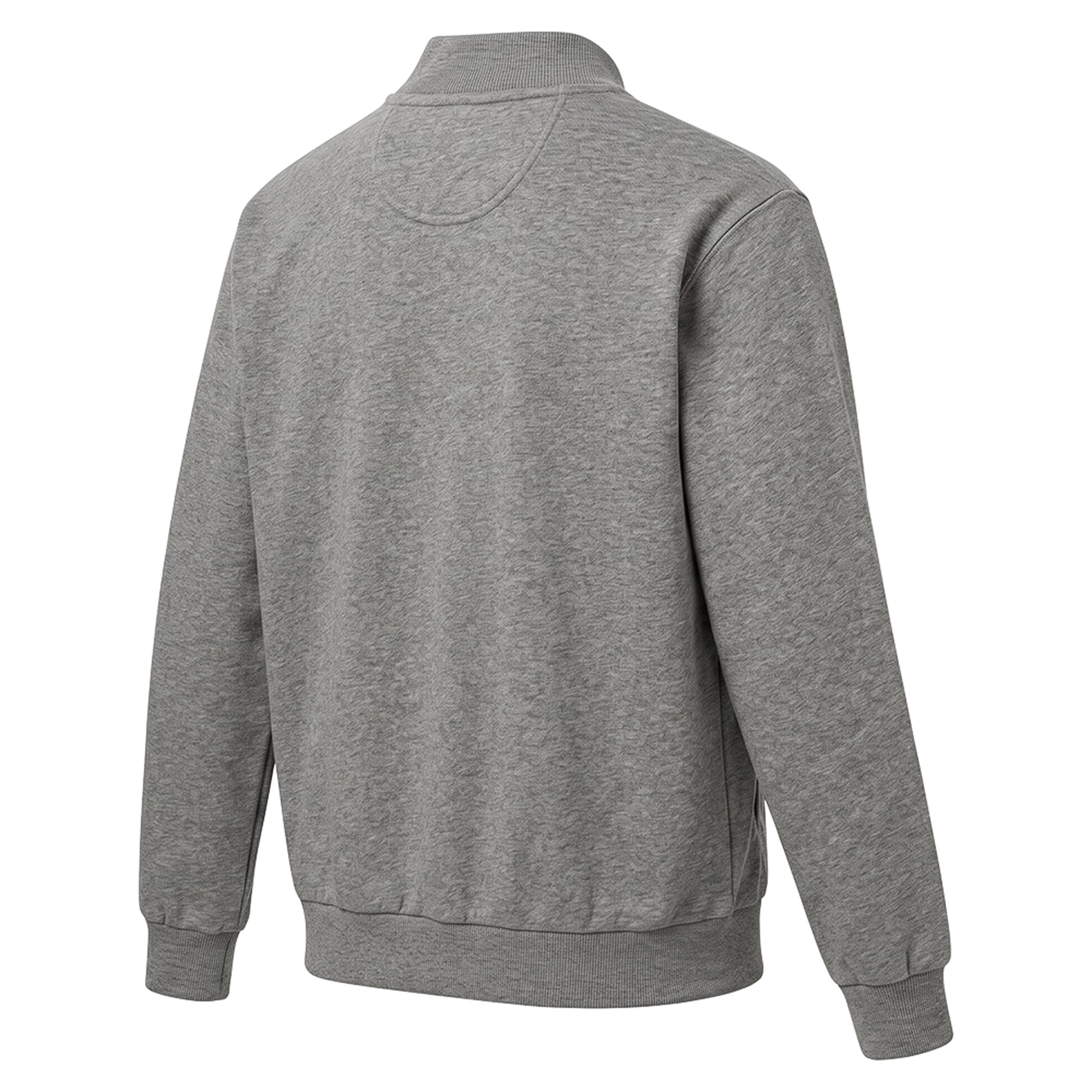 Women's Heather Gray Utah Utes Monroe Mock Neck Sweatshirt