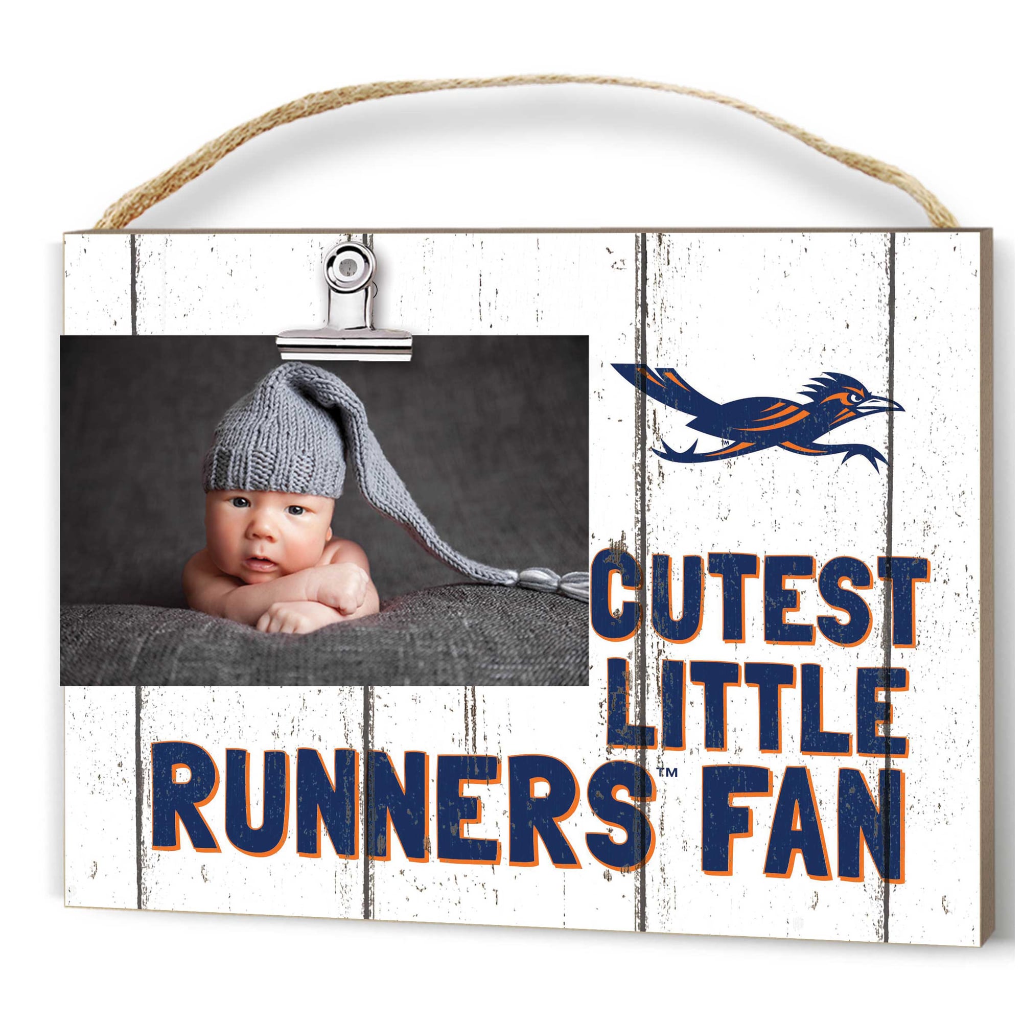 UTSA Roadrunners 8'' x 10'' Cutest Little Fan Weathered Team Logo Clip ...